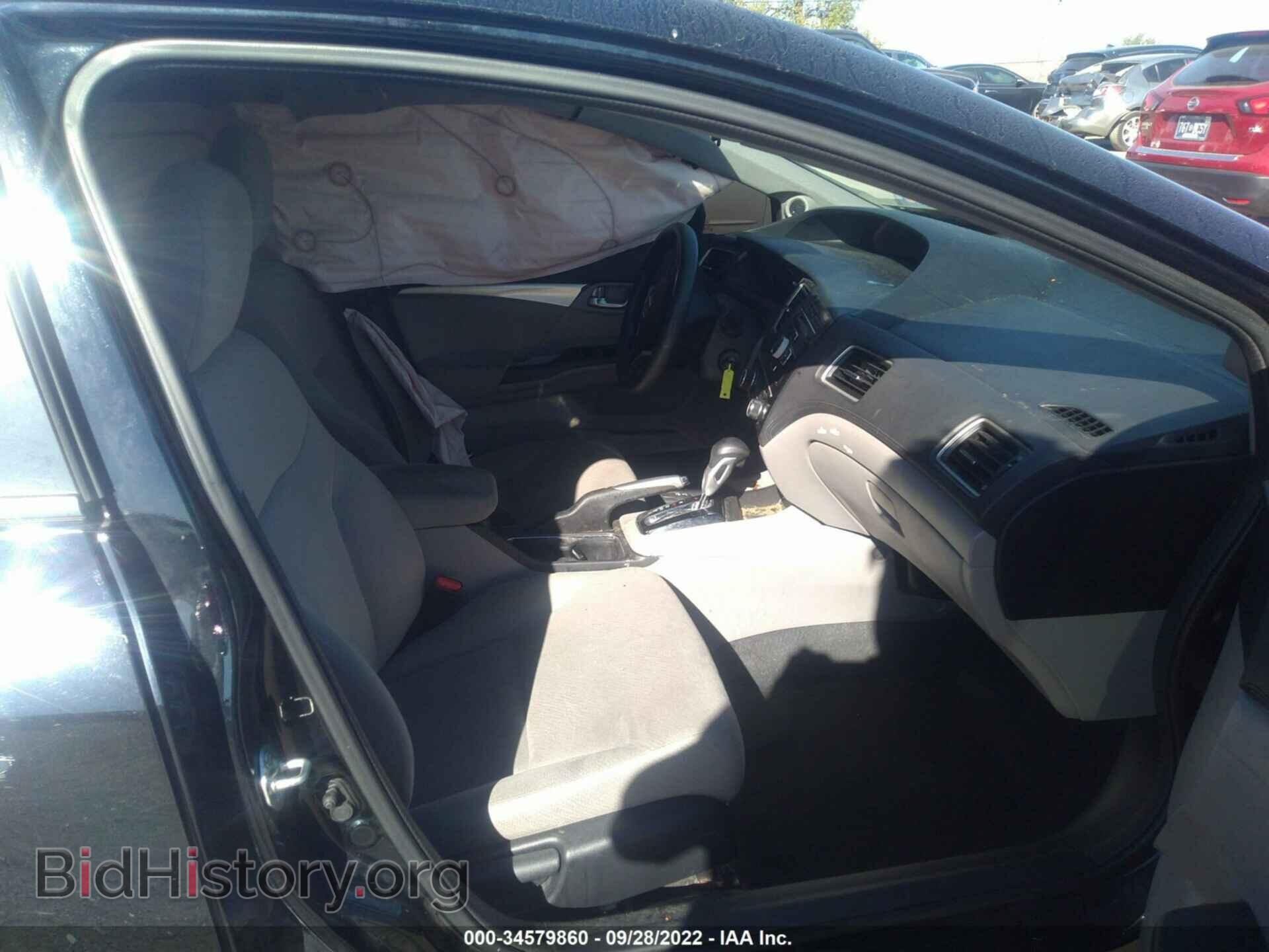 2013 HONDA CIVIC SDN - VIN: 19XFB2F83DE211641 - Фото 5