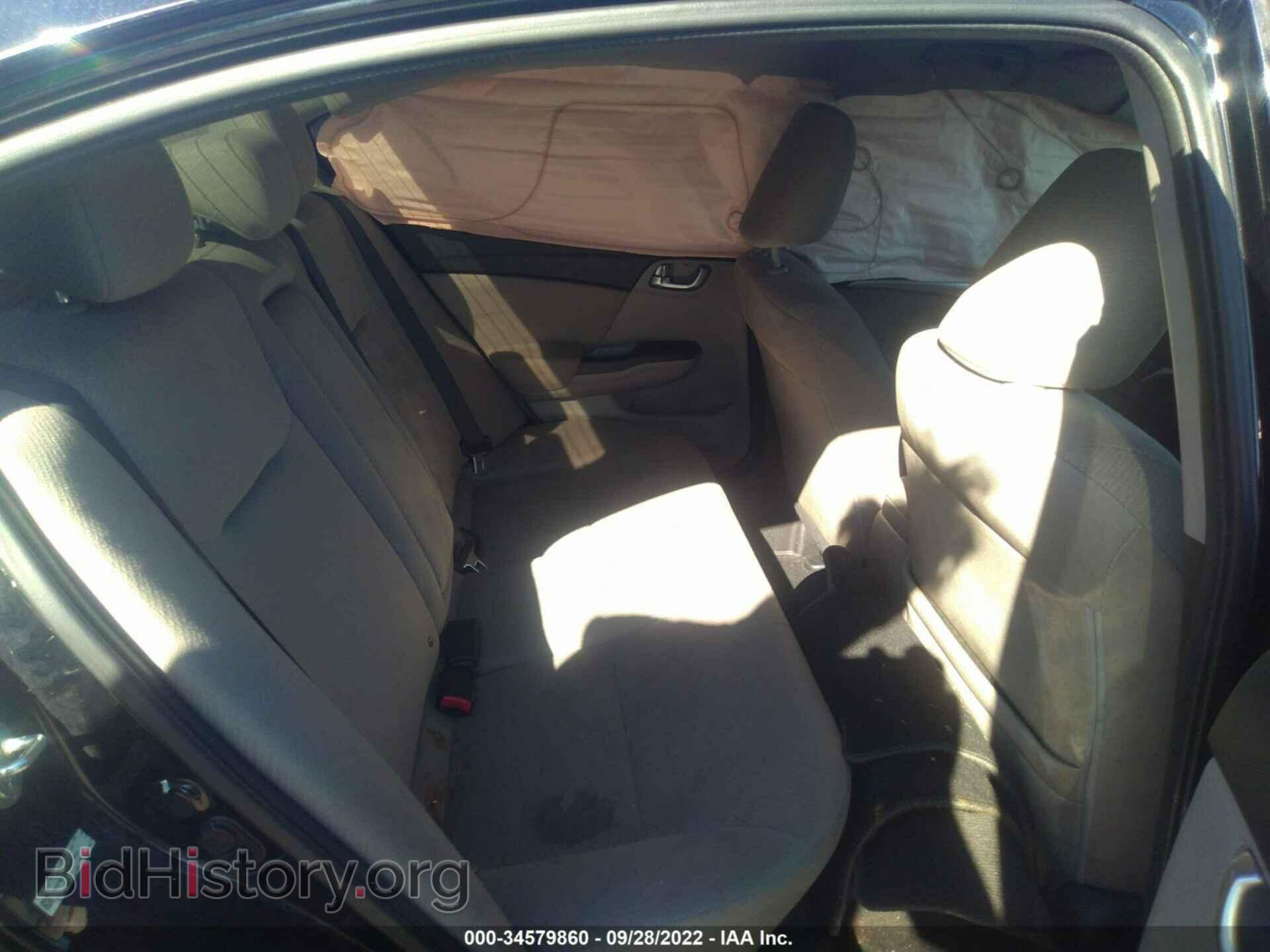2013 HONDA CIVIC SDN - VIN: 19XFB2F83DE211641 - Фото 8