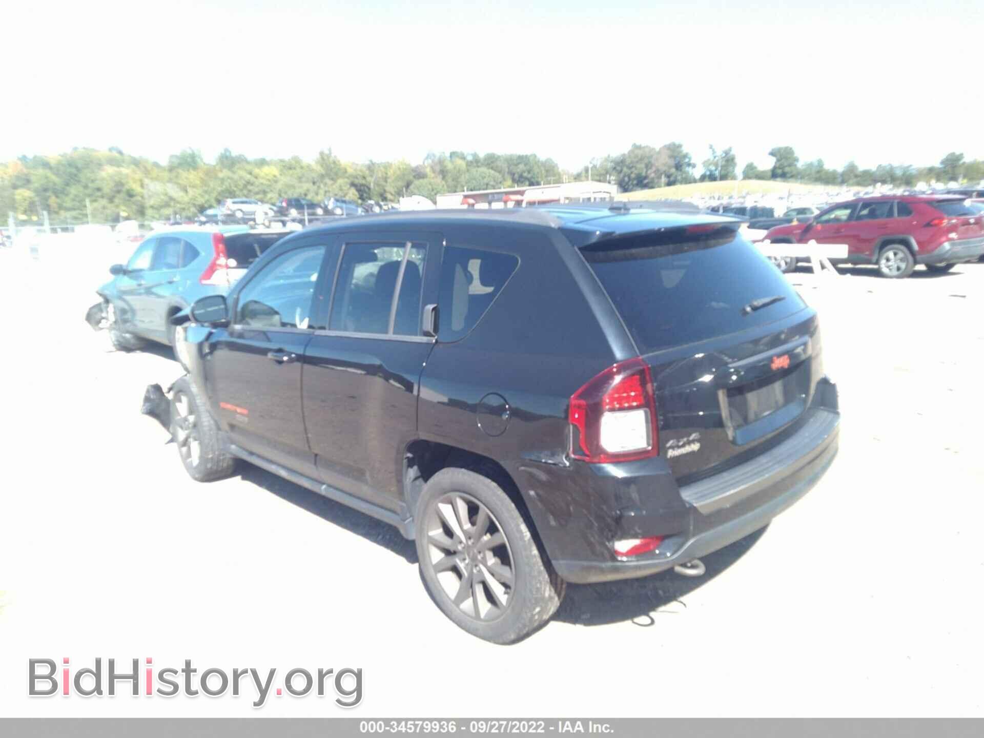 2017 JEEP COMPASS - VIN: 1C4NJDBB9HD170533 - Фото 3