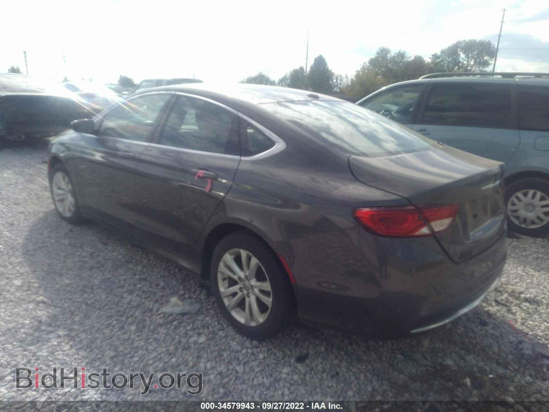 2015 CHRYSLER 200 - VIN: 1C3CCCAB7FN504163 - Фото 3