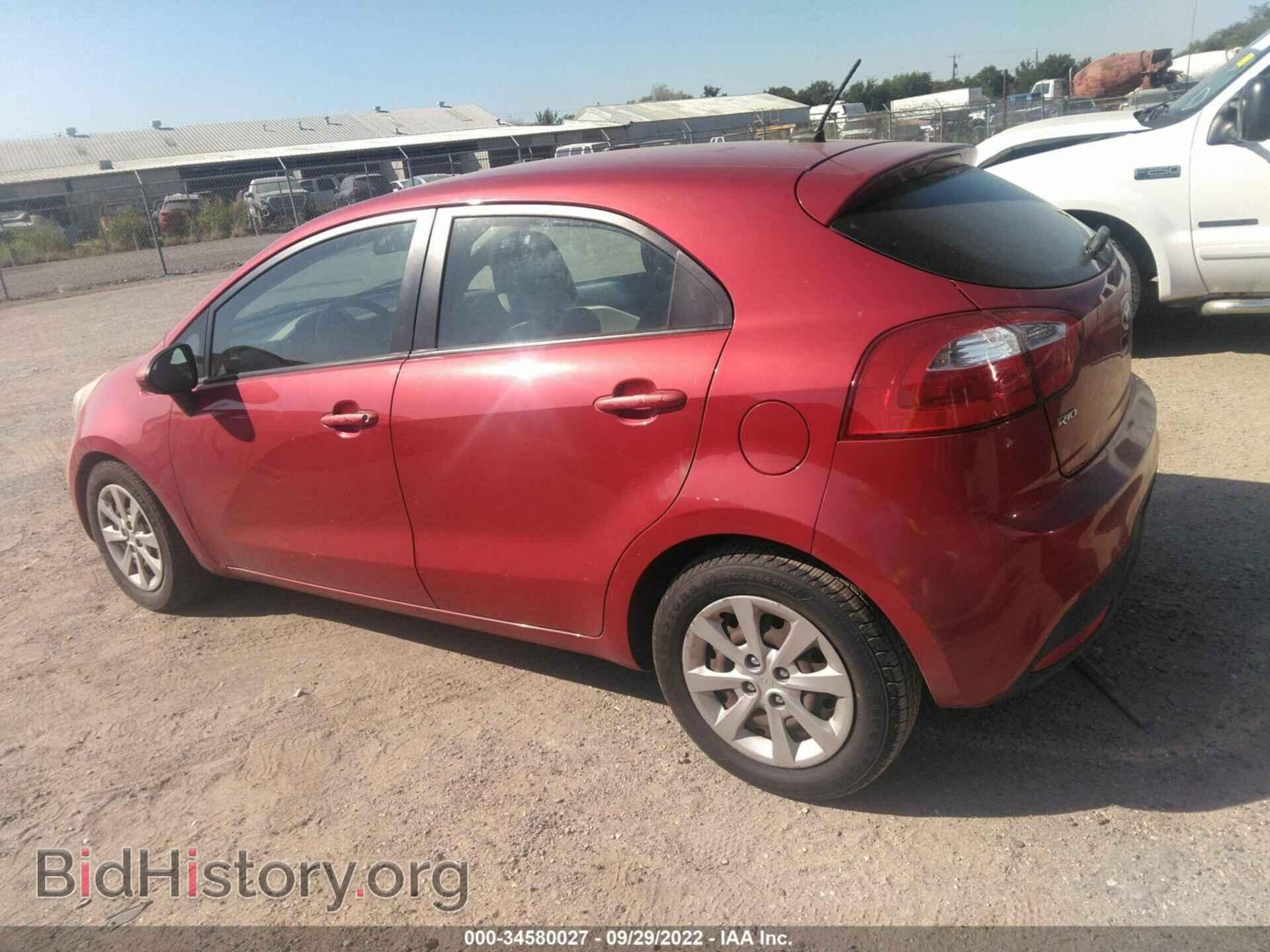 2013 KIA RIO - VIN: KNADM5A3XD6162889 - Фото 3