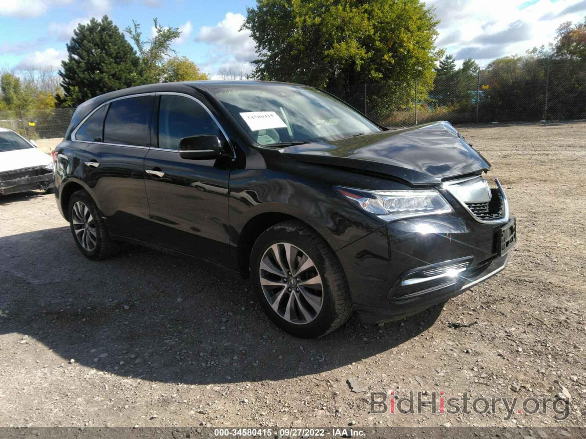 Photo 5FRYD4H45GB047217 - ACURA MDX 2016