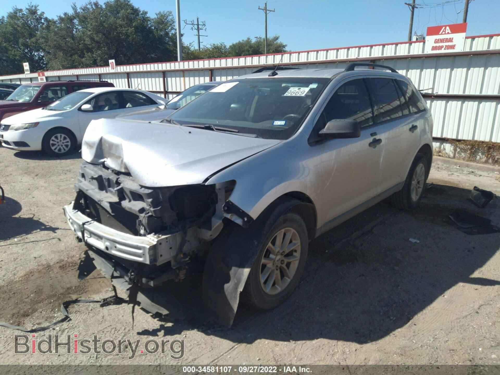 2013 FORD EDGE - VIN: 2FMDK3GC2DBB52861 - Фото 2