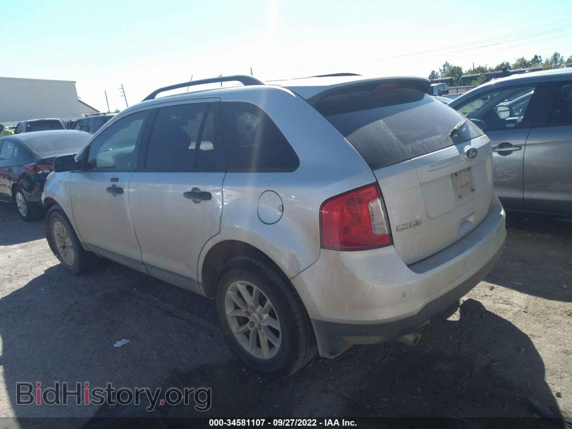 2013 FORD EDGE - VIN: 2FMDK3GC2DBB52861 - Фото 3