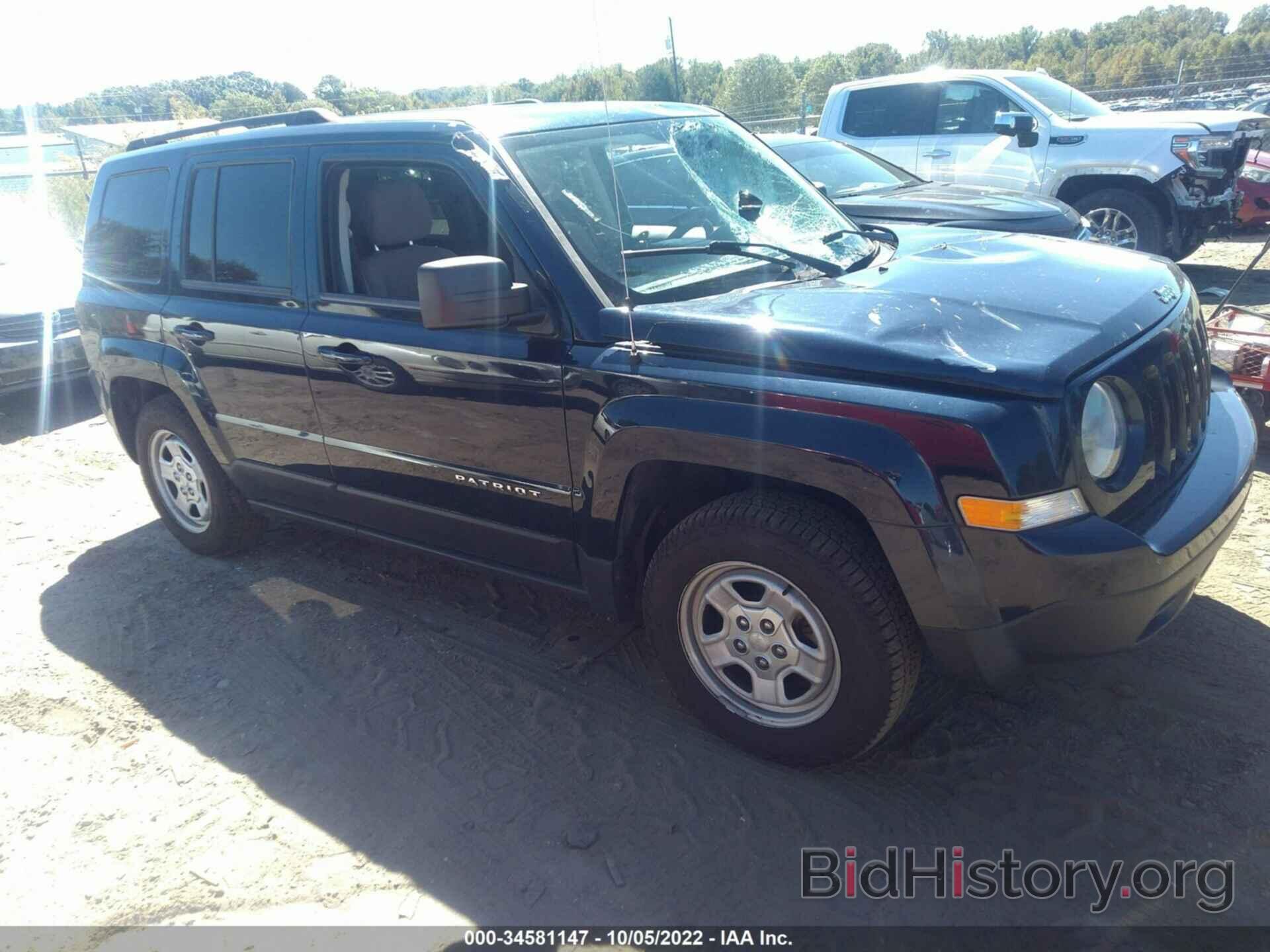 Фотография 1C4NJPBB6ED691061 - JEEP PATRIOT 2014