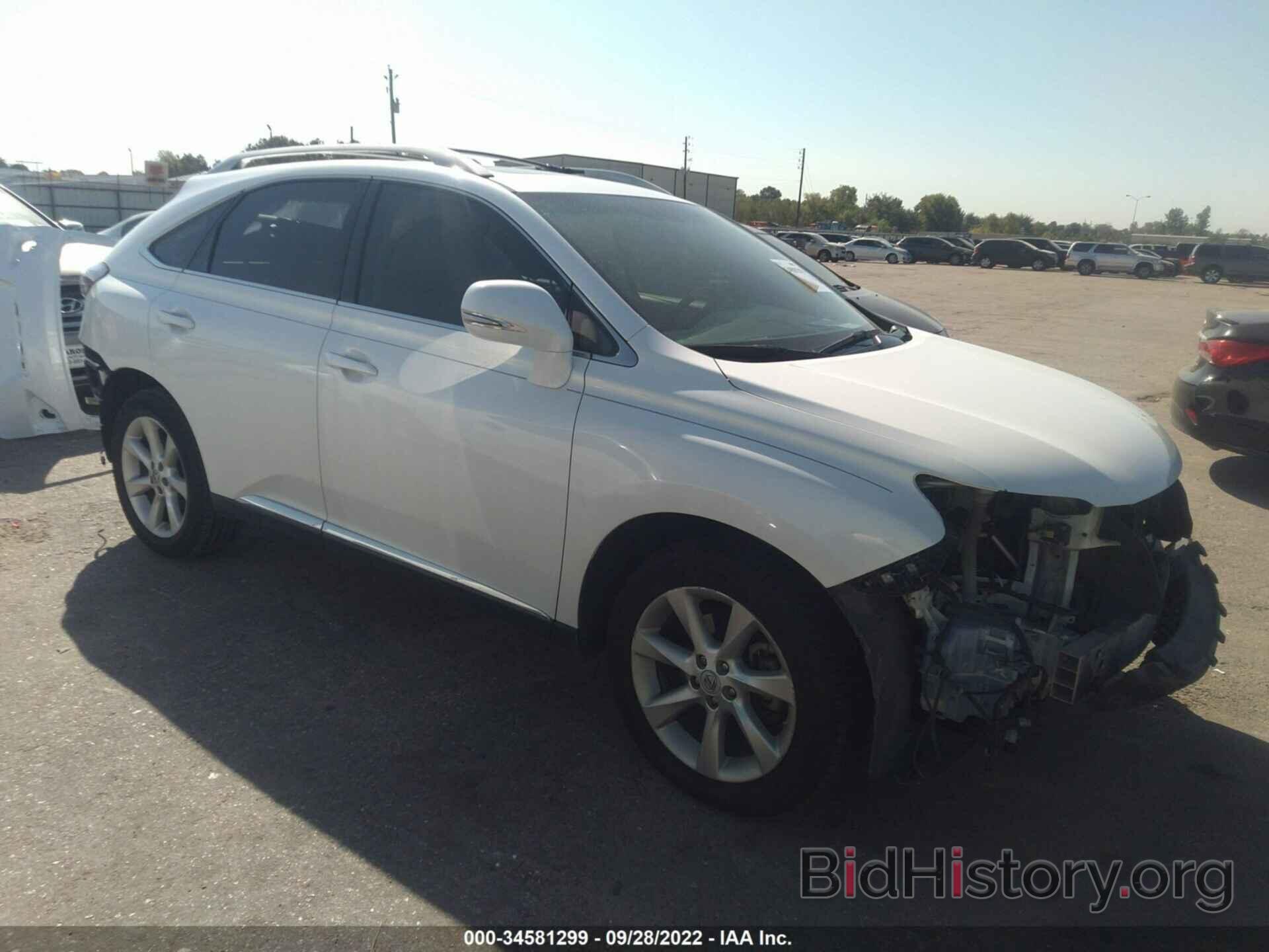 Photo JTJZK1BA2A2406961 - LEXUS RX 350 2010