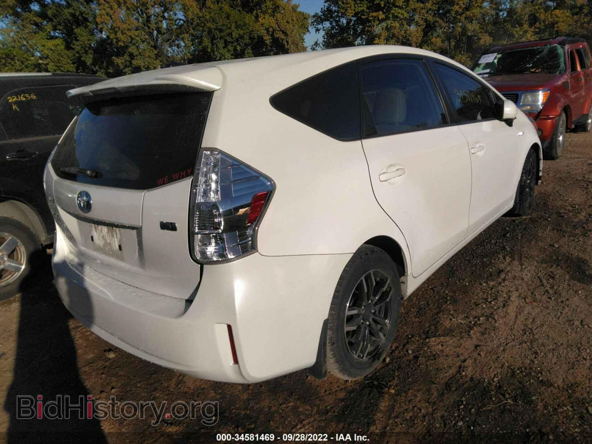 2012 TOYOTA PRIUS V - VIN: JTDZN3EU6C3109619 - Фото 4