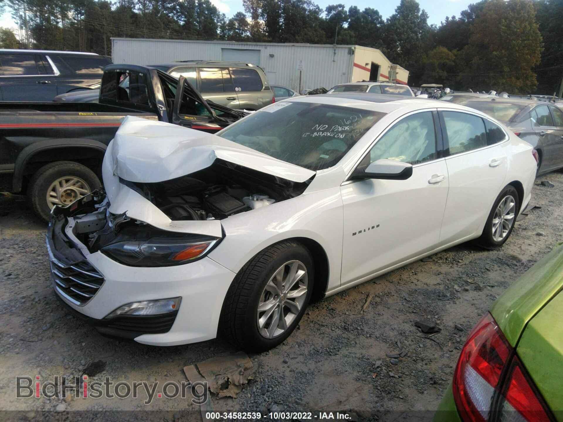 2021 CHEVROLET MALIBU - VIN: 1G1ZD5ST5MF051621 - Фото 2