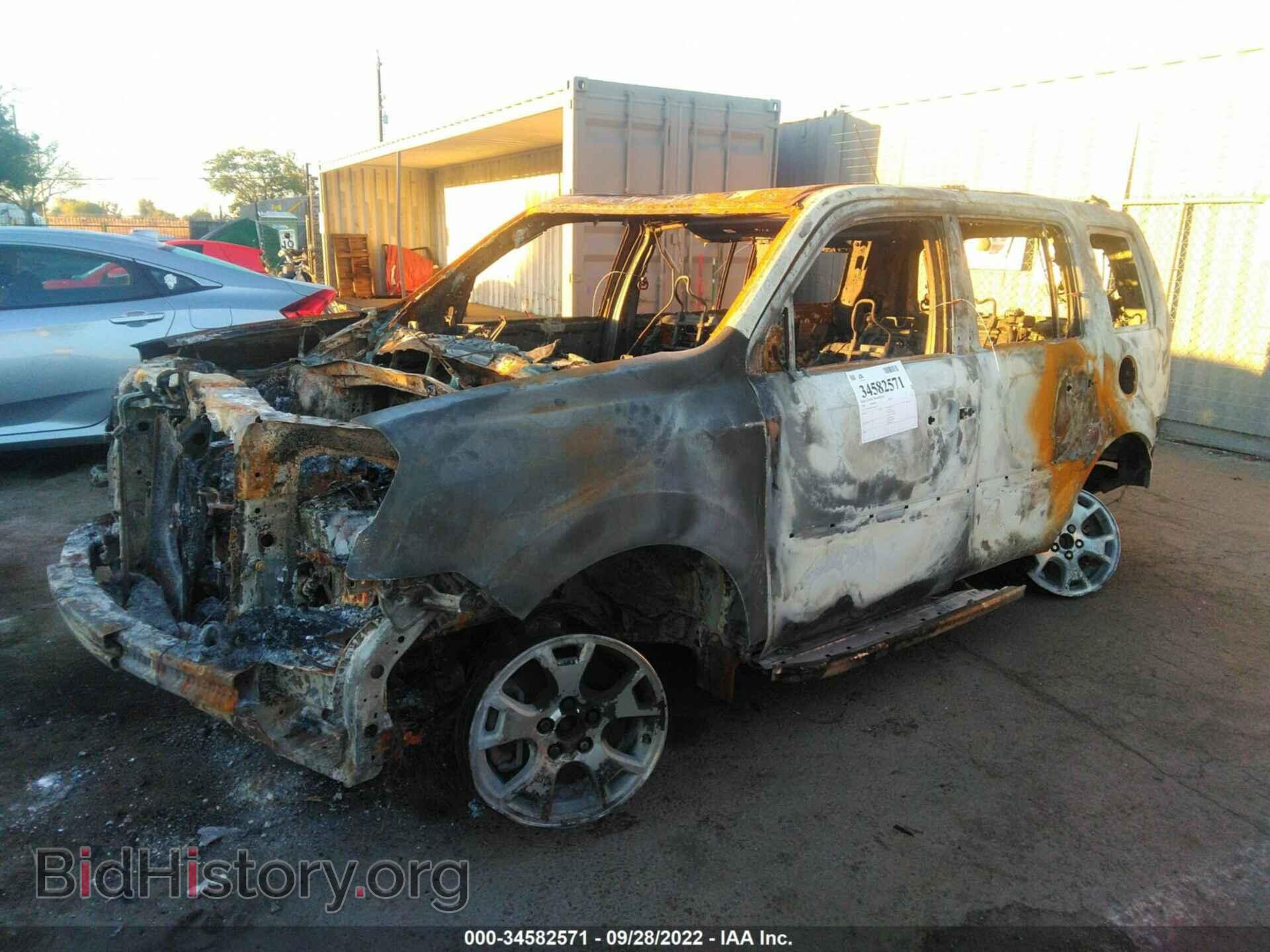 2009 HONDA PILOT - VIN: 5FNYF489X9B016457 - Фото 2