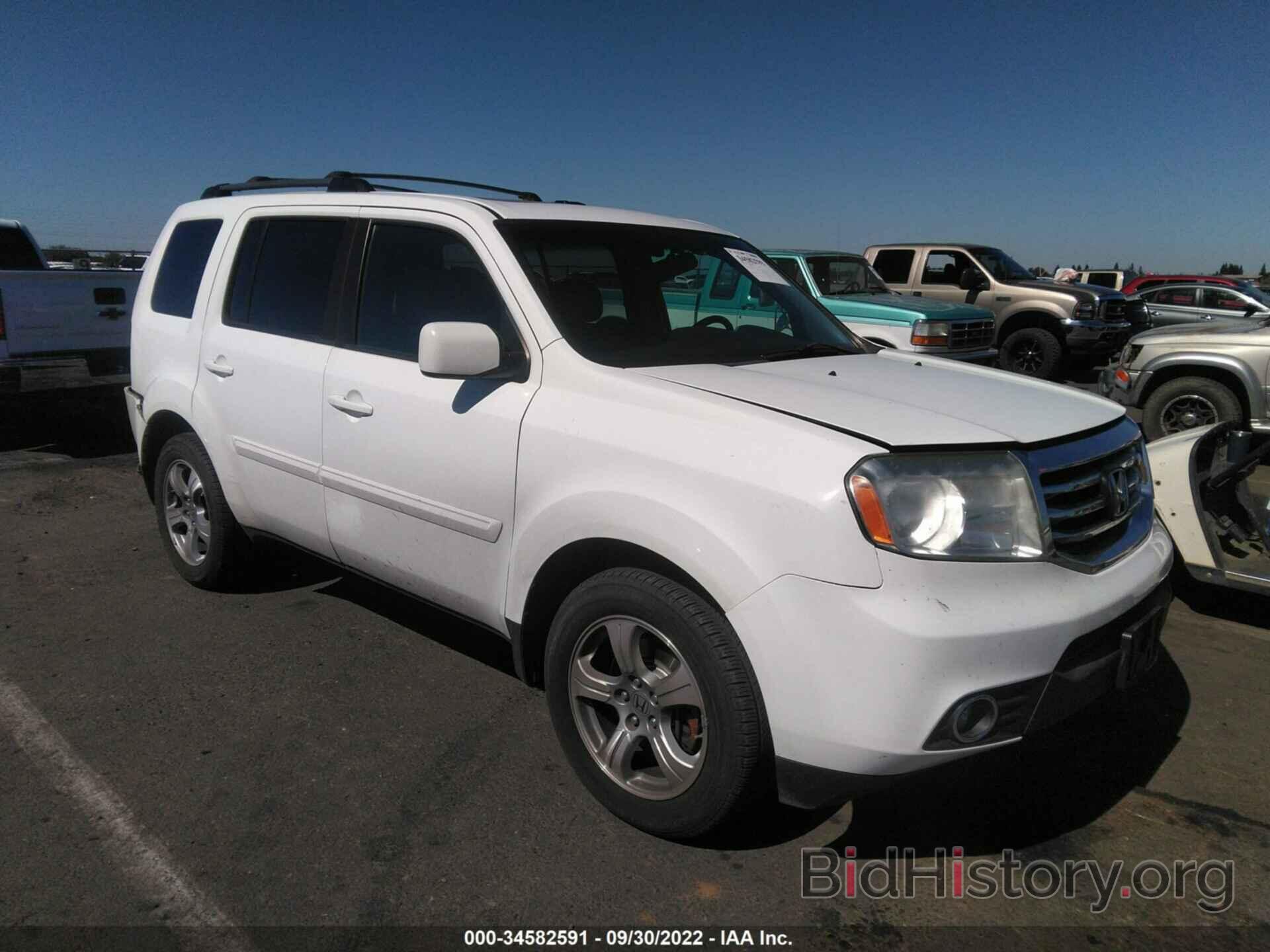 Фотография 5FNYF3H66DB042983 - HONDA PILOT 2013