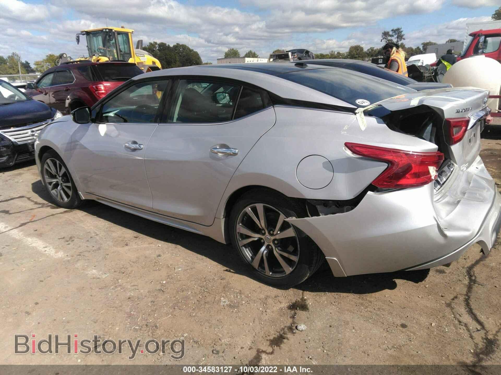 2016 NISSAN MAXIMA - VIN: 1N4AA6AP8GC399593 - Фото 3