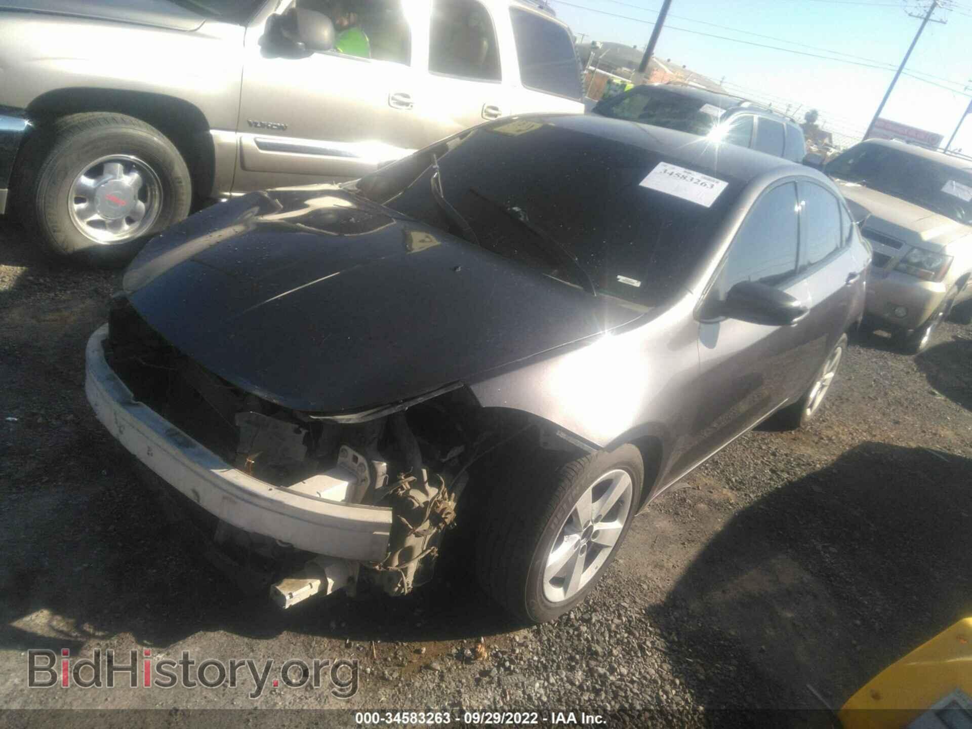 2015 DODGE DART - VIN: 1C3CDFBBXFD336618 - Фото 2