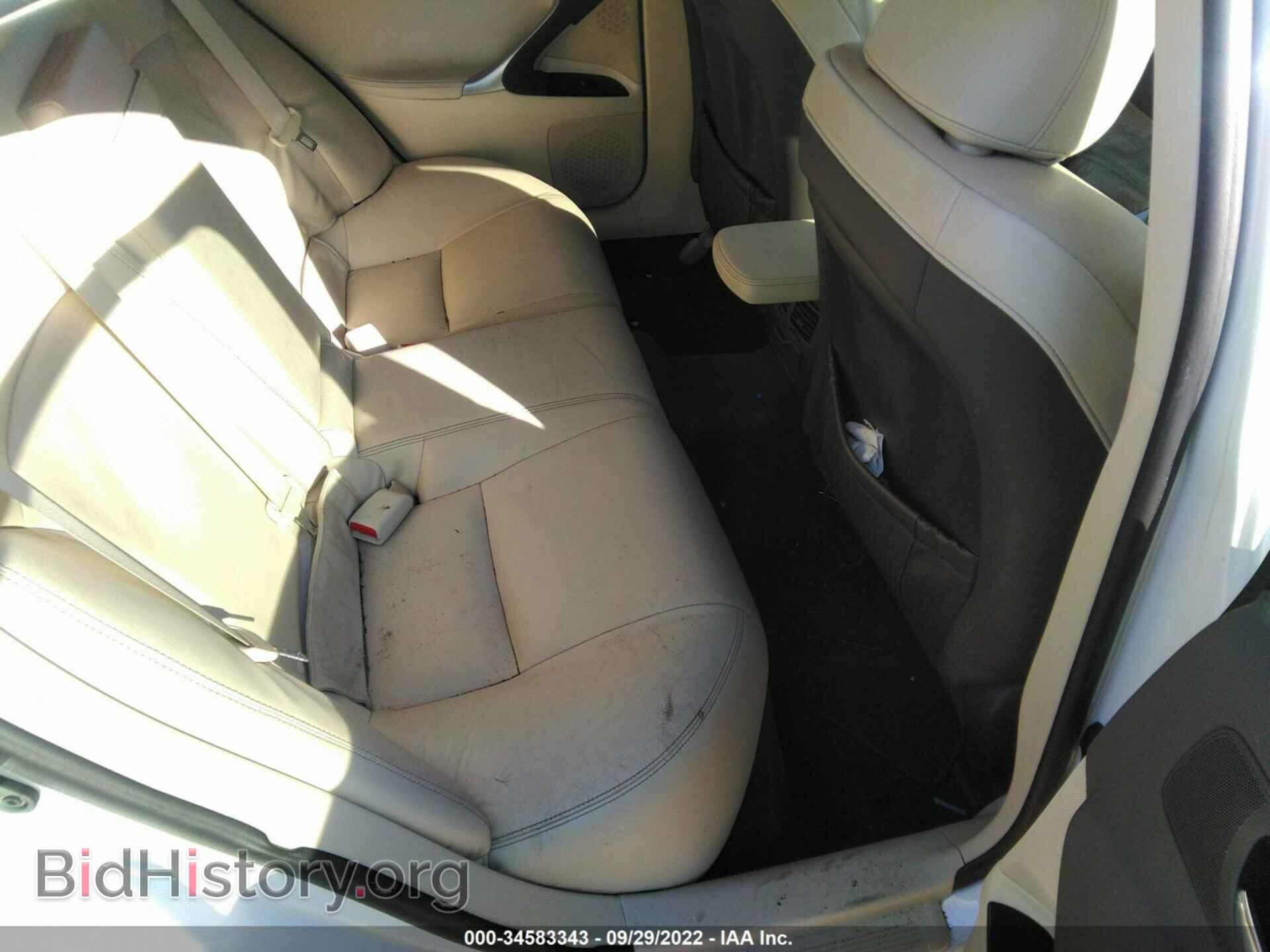 2012 LEXUS IS 250 - VIN: JTHBF5C28C5166239 - Photo 8