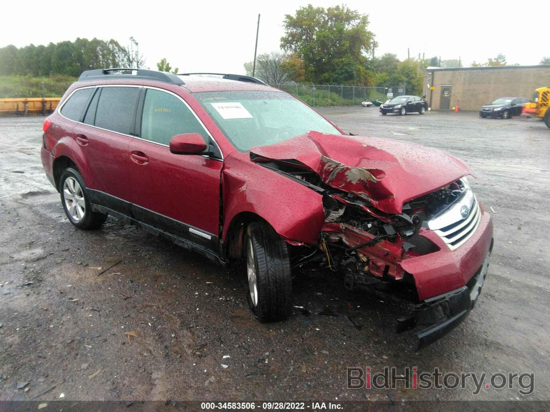 Фотография 4S4BRBCC6C3302620 - SUBARU OUTBACK 2012