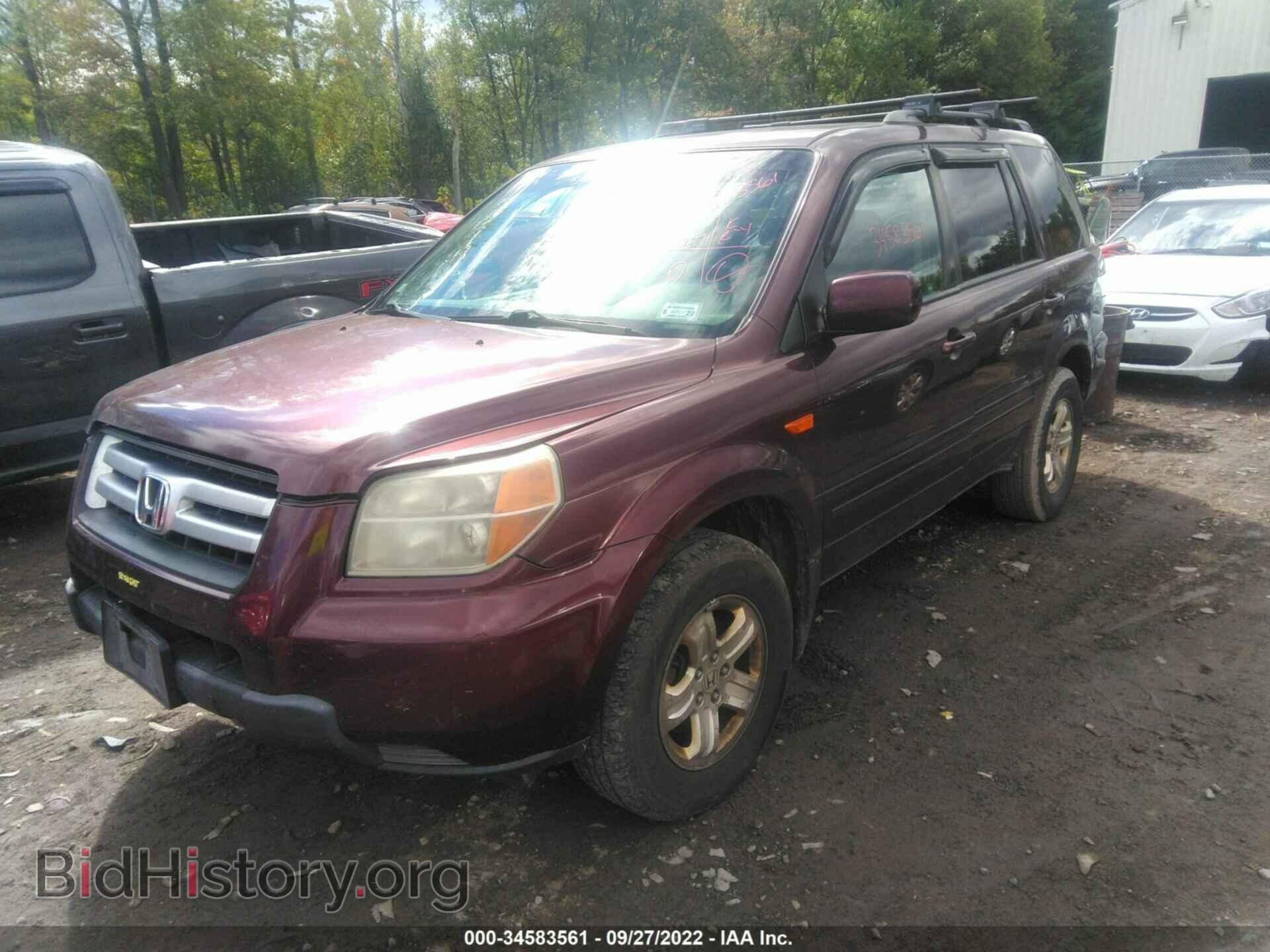 2008 HONDA PILOT - VIN: 5FNYF18278B036844 - Фото 2