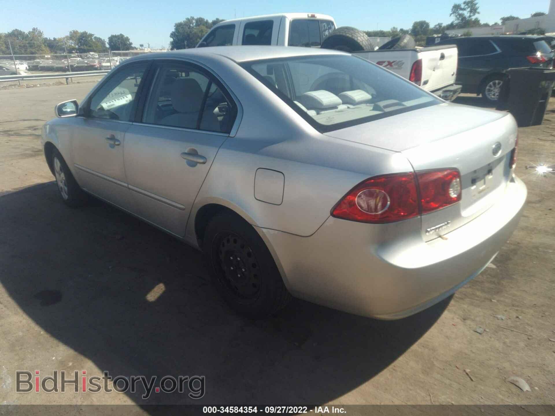 2007 KIA OPTIMA - VIN: KNAGE123775115475 - Фото 3