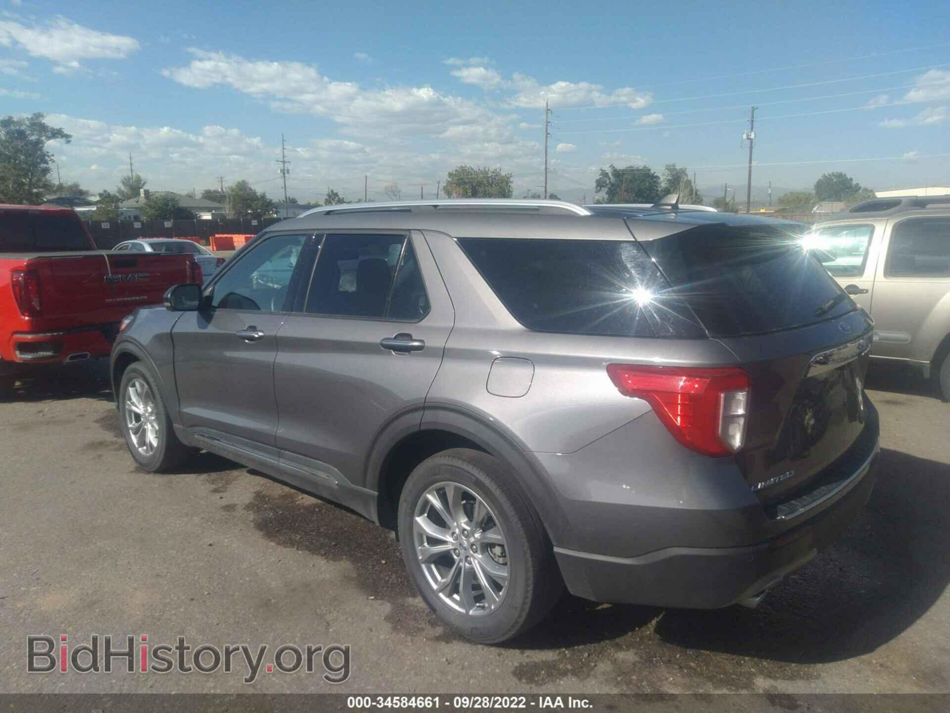 2021 FORD EXPLORER - VIN: 1FMSK8FH6MGB04077 - Фото 3