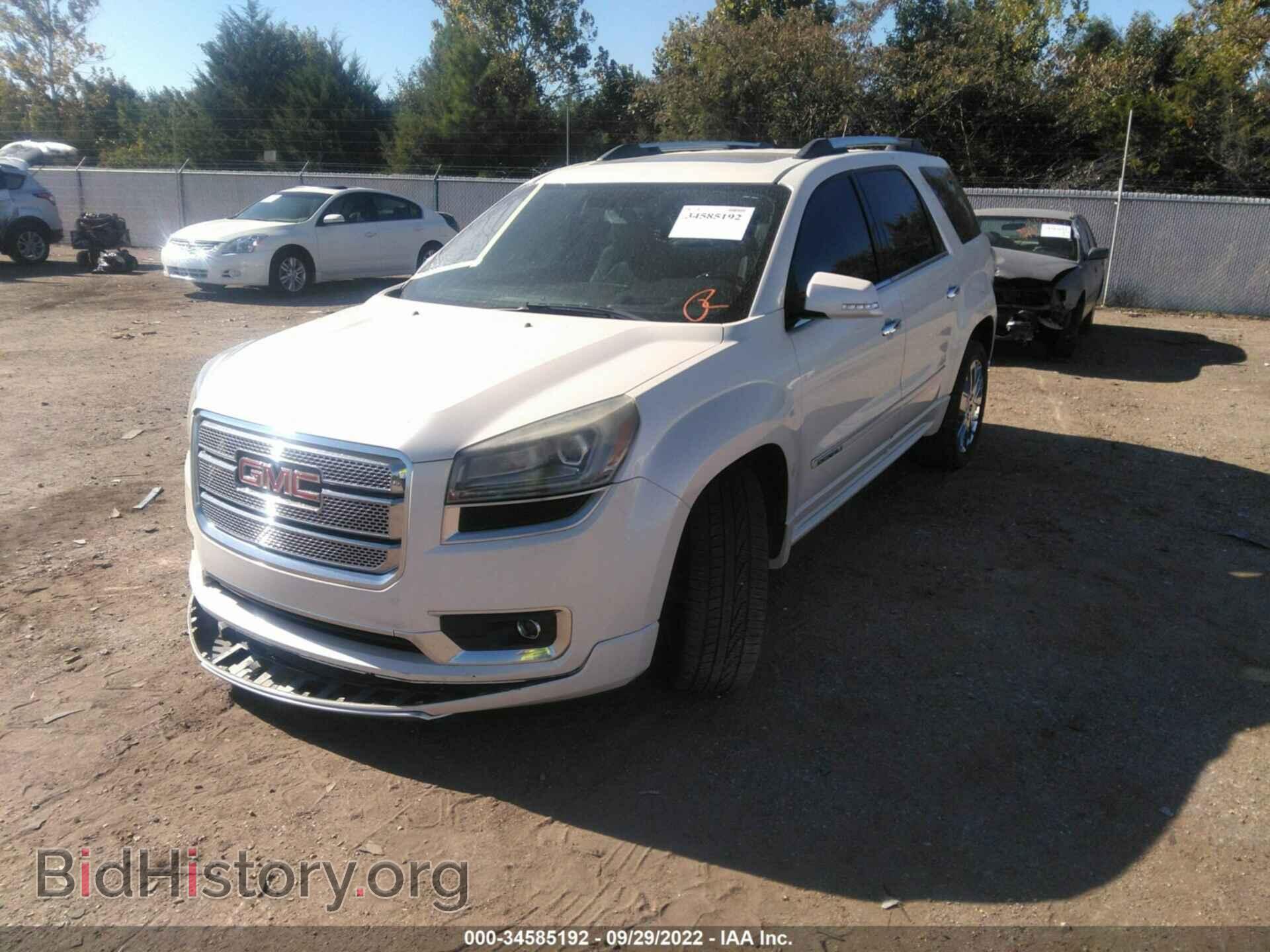 2013 GMC ACADIA - VIN: 1GKKRTKD9DJ221052 - Фото 2