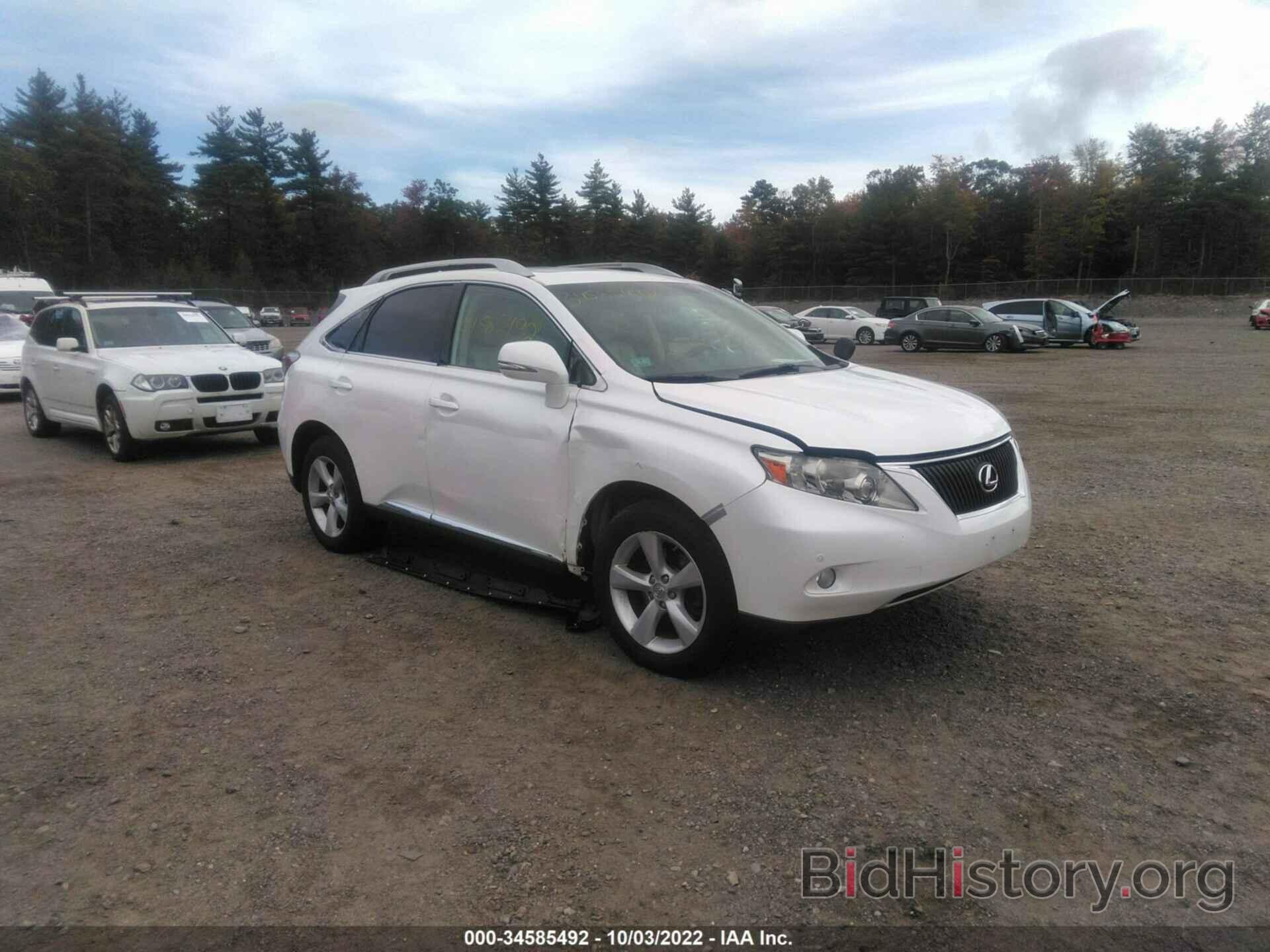 Фотография JTJBK1BA2C2019587 - LEXUS RX 350 2012