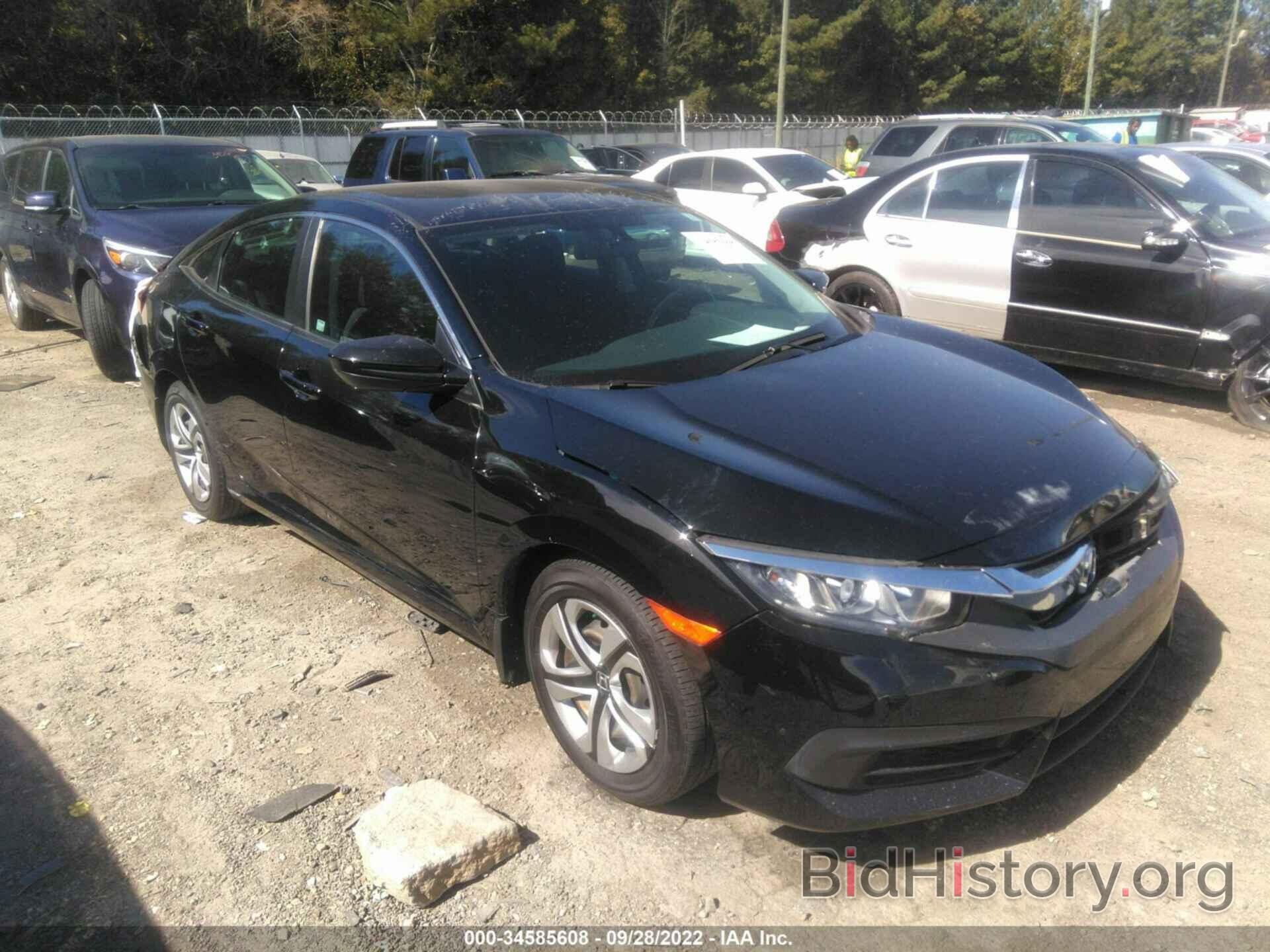 Photo 19XFC2F52GE067278 - HONDA CIVIC SEDAN 2016