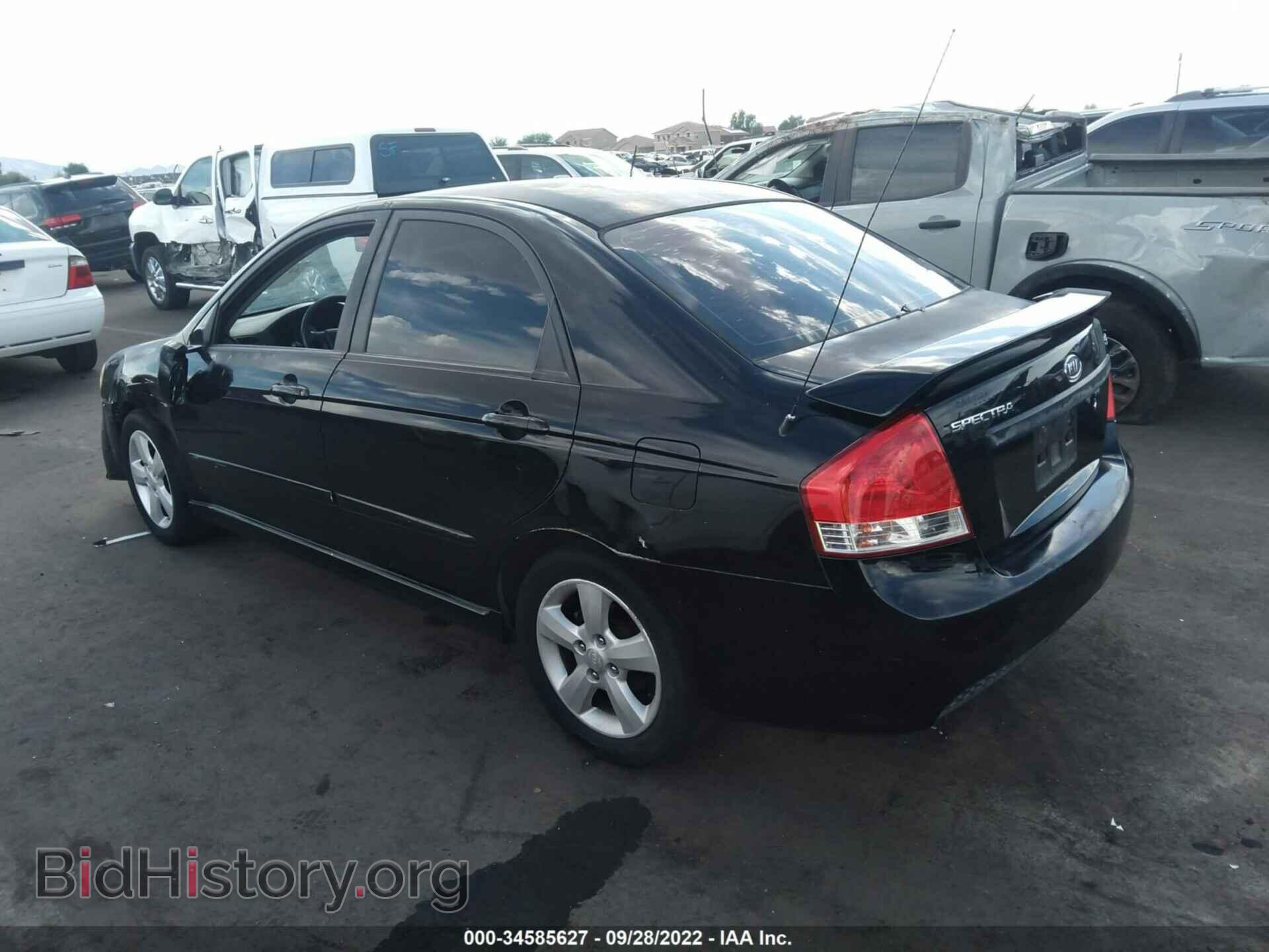2007 KIA SPECTRA - VIN: KNAFE122075009601 - Фото 3