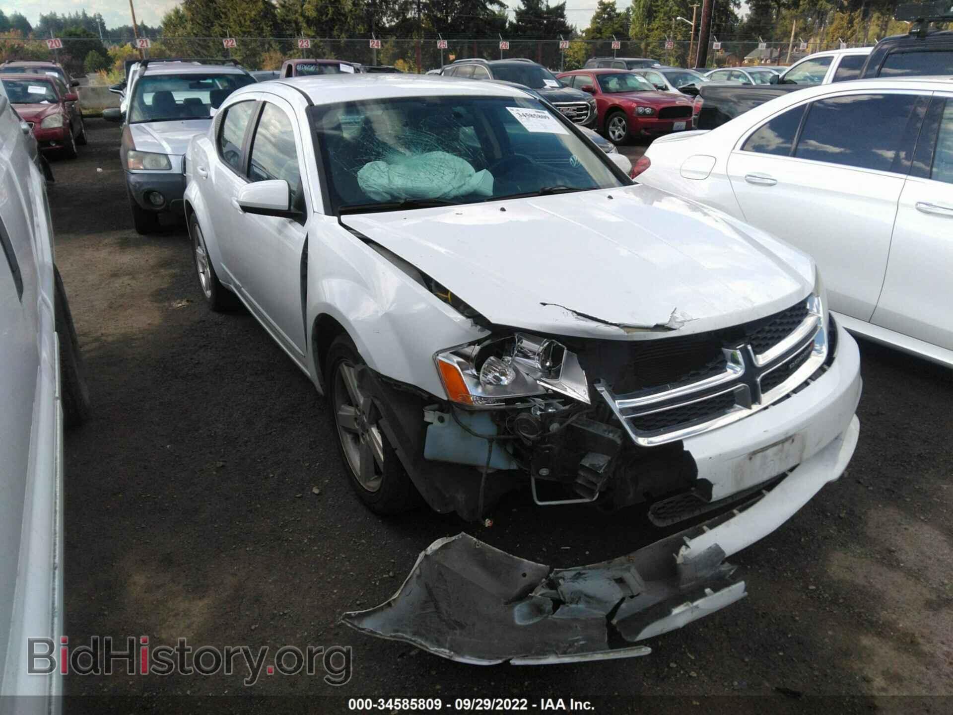 Фотография 1C3CDZCB6DN608654 - DODGE AVENGER 2013