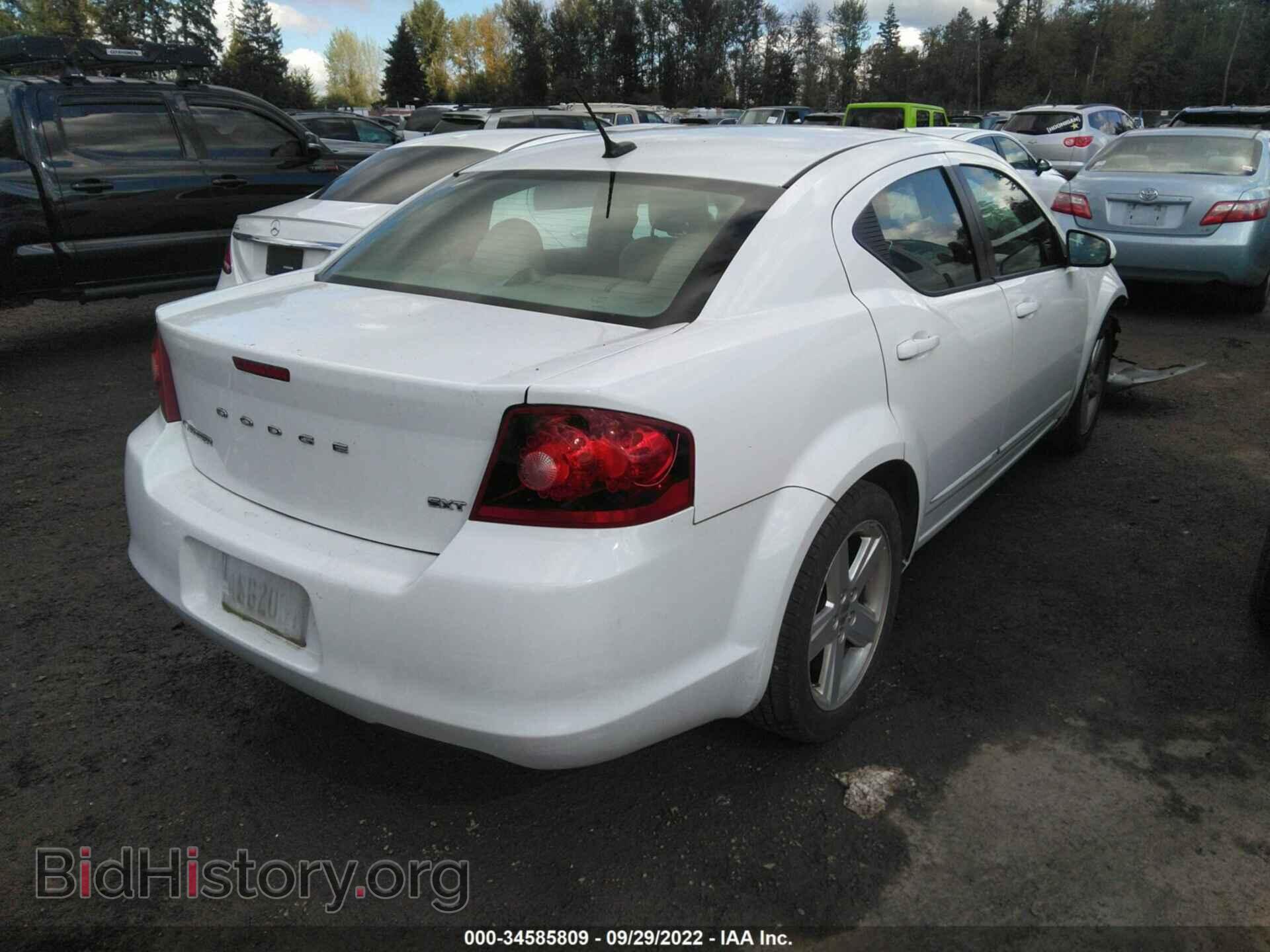 2013 DODGE AVENGER - VIN: 1C3CDZCB6DN608654 - Фото 4