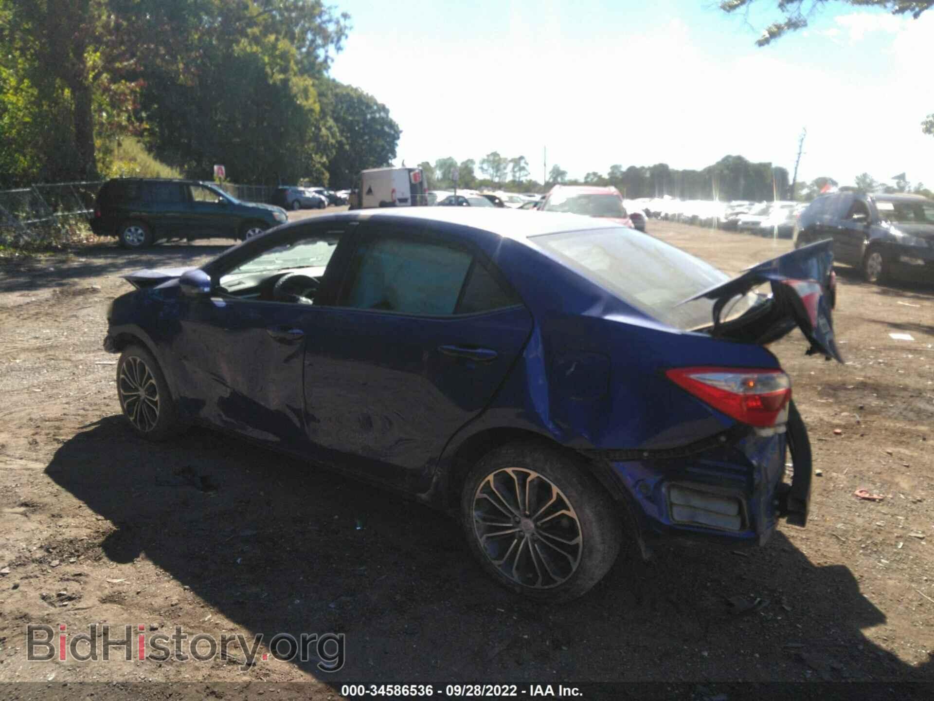 2014 TOYOTA COROLLA - VIN: 2T1BURHE3EC227052 - Фото 3