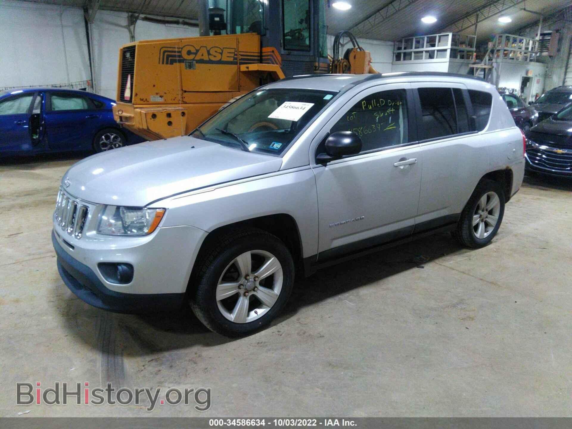 2011 JEEP COMPASS - VIN: 1J4NF1FB9BD164615 - Фото 2