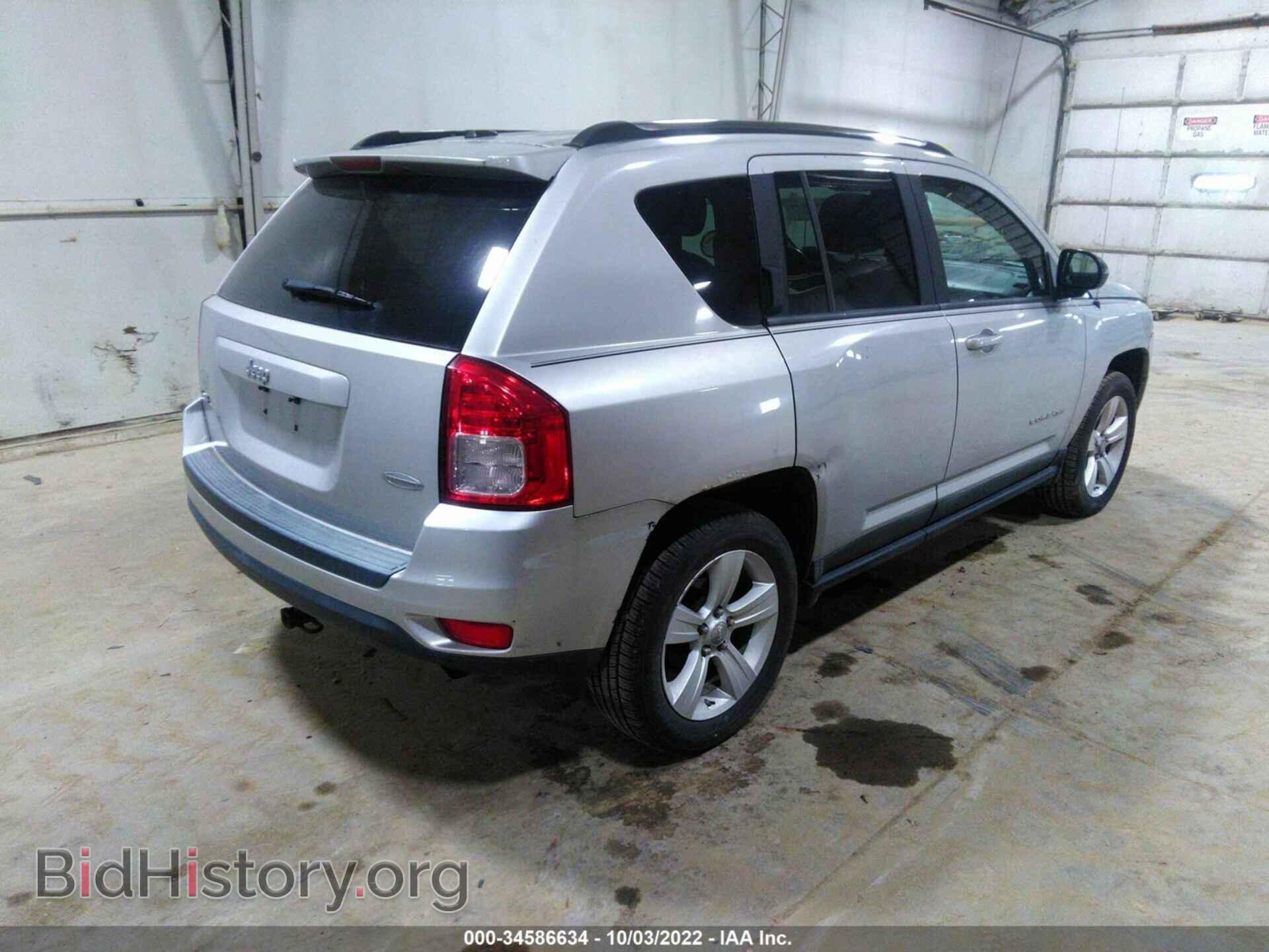 2011 JEEP COMPASS - VIN: 1J4NF1FB9BD164615 - Фото 4
