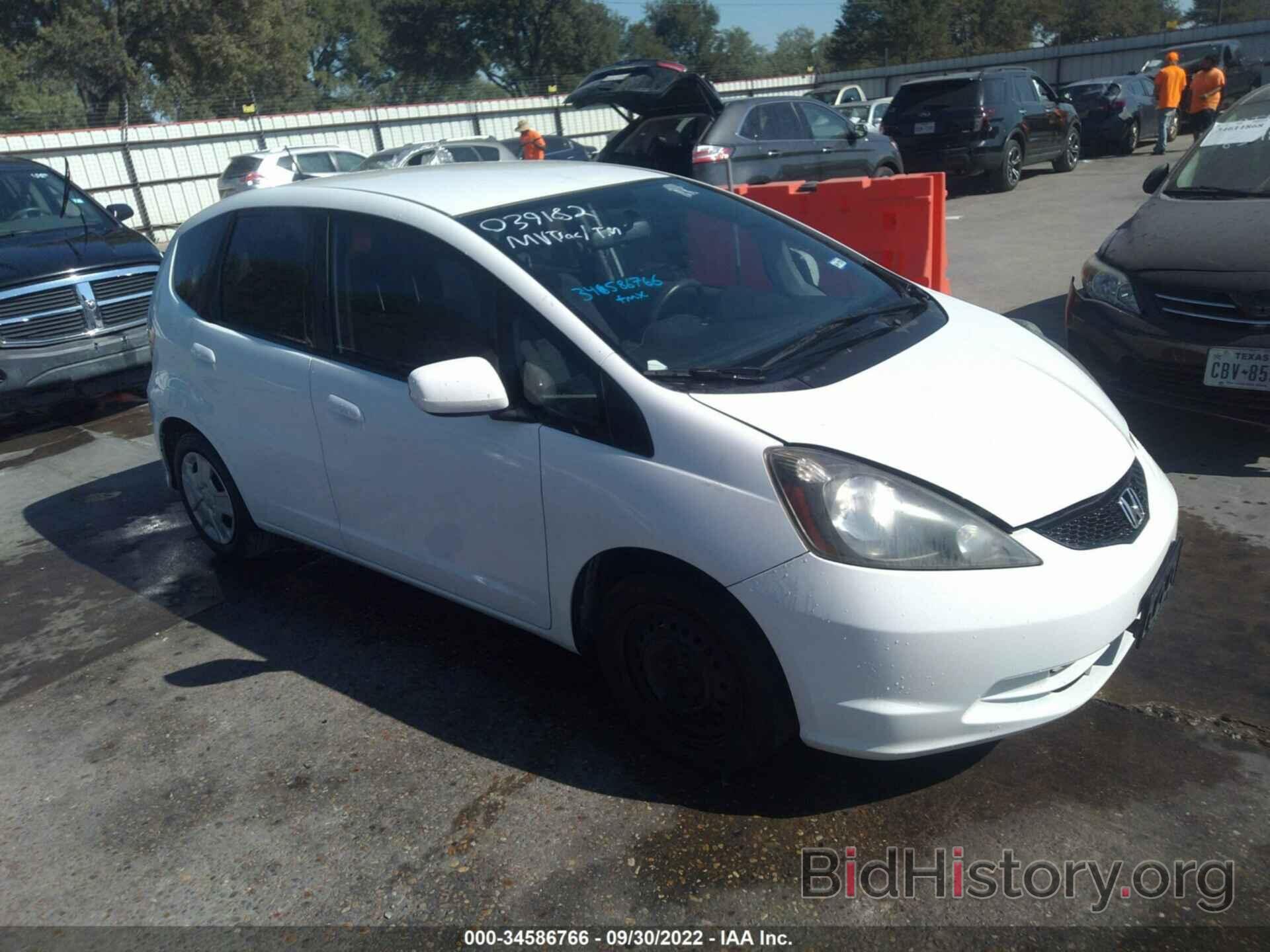 Photo JHMGE8H37CC039182 - HONDA FIT 2012