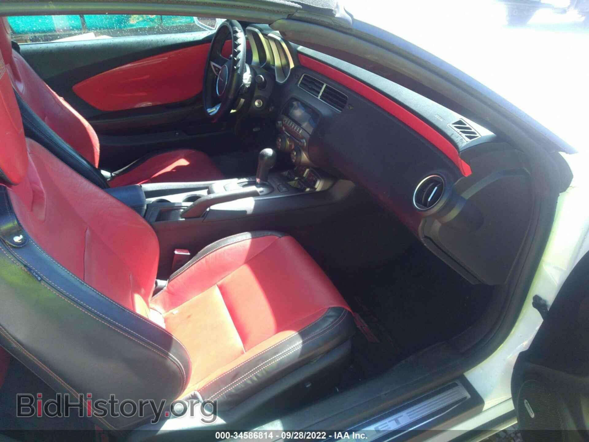 2011 CHEVROLET CAMARO - VIN: 2G1FK3DJ9B9169587 - Фото 5