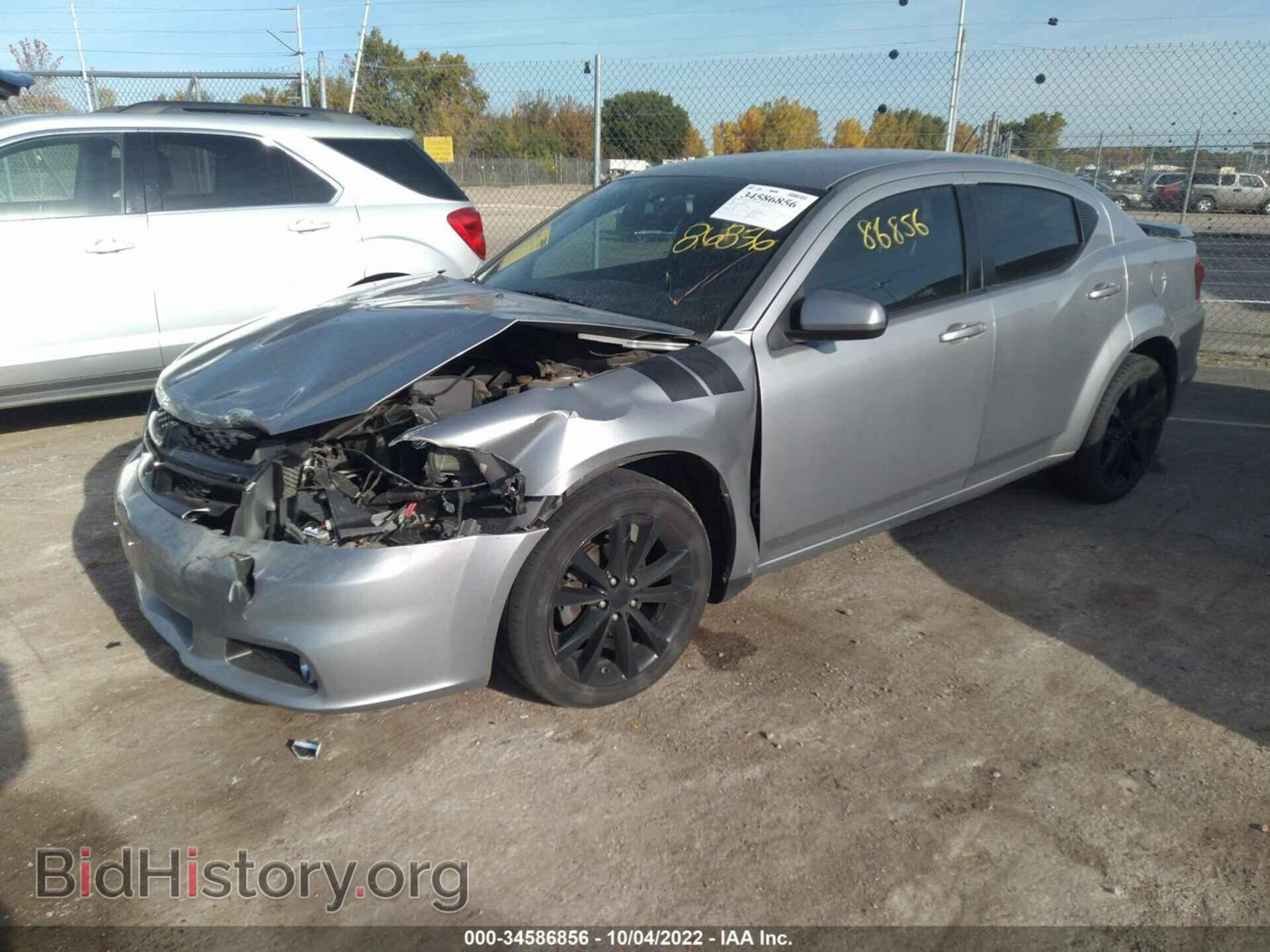 2013 DODGE AVENGER - VIN: 1C3CDZCG9DN685076 - Photo 2