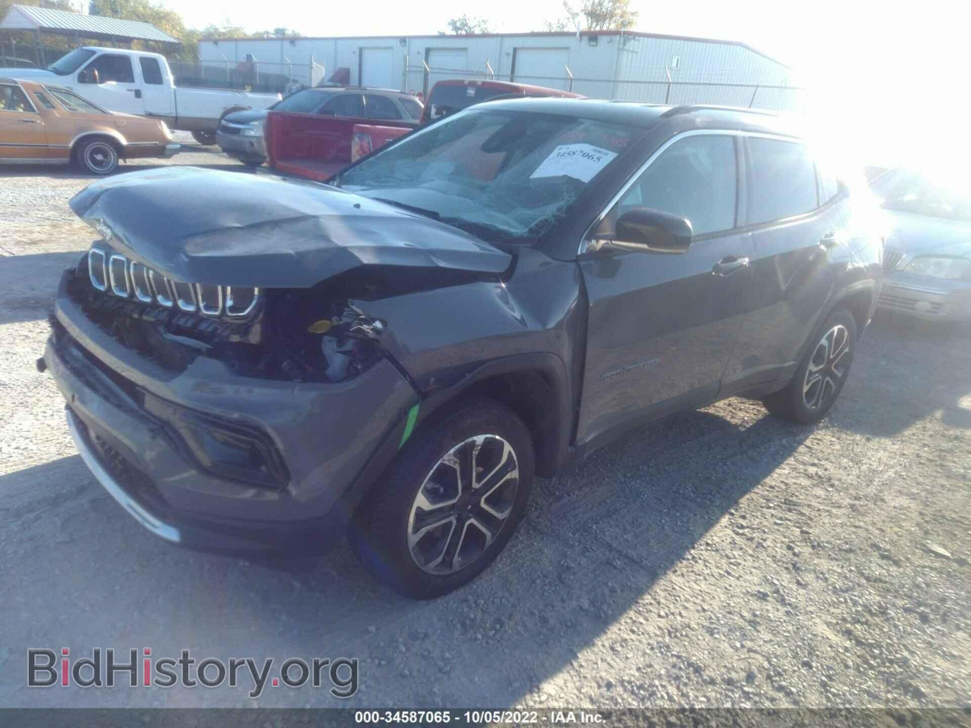 2022 JEEP COMPASS - VIN: 3C4NJDCB3NT101891 - Фото 2