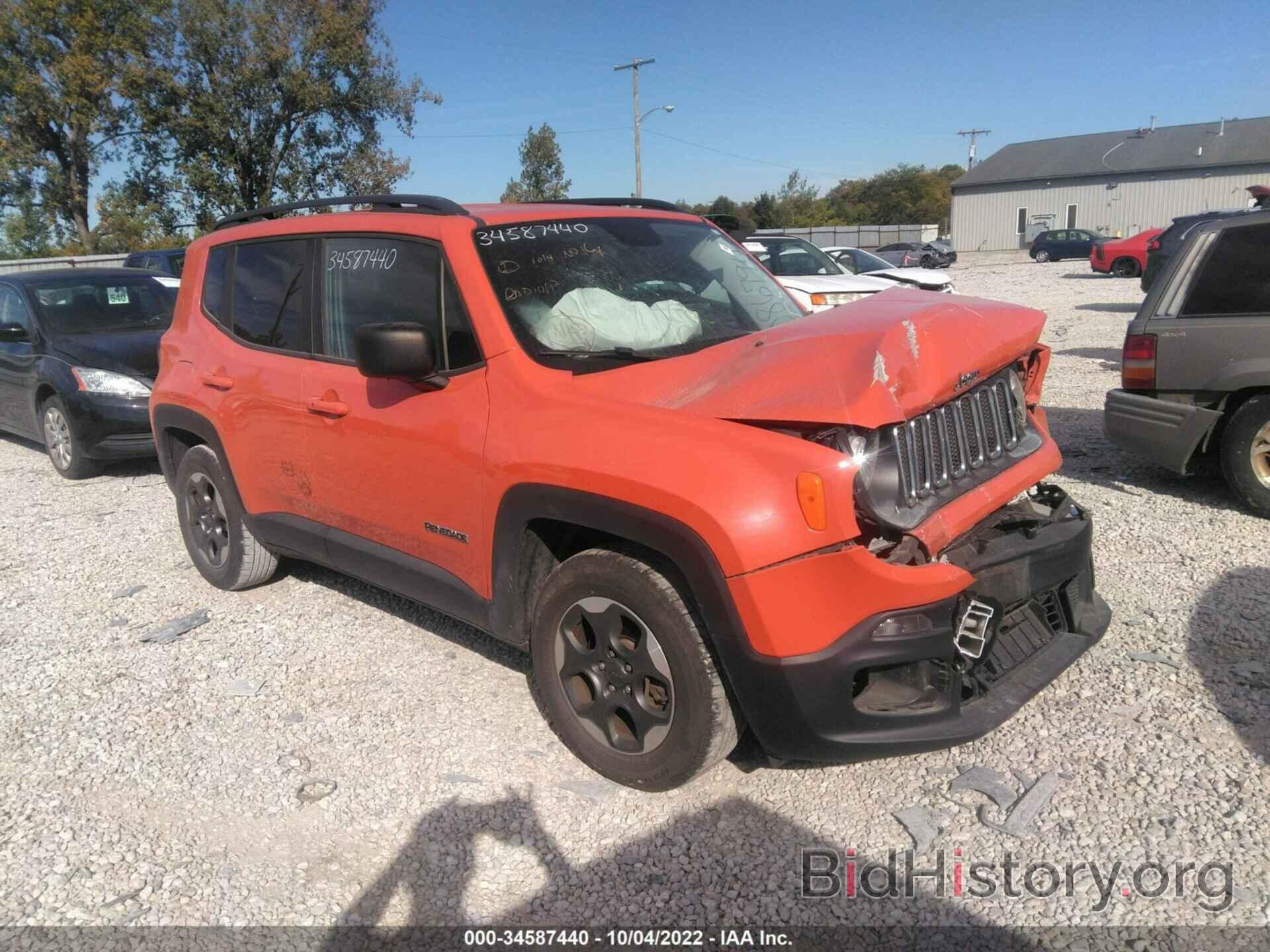 Photo ZACCJAATXGPD86794 - JEEP RENEGADE 2016