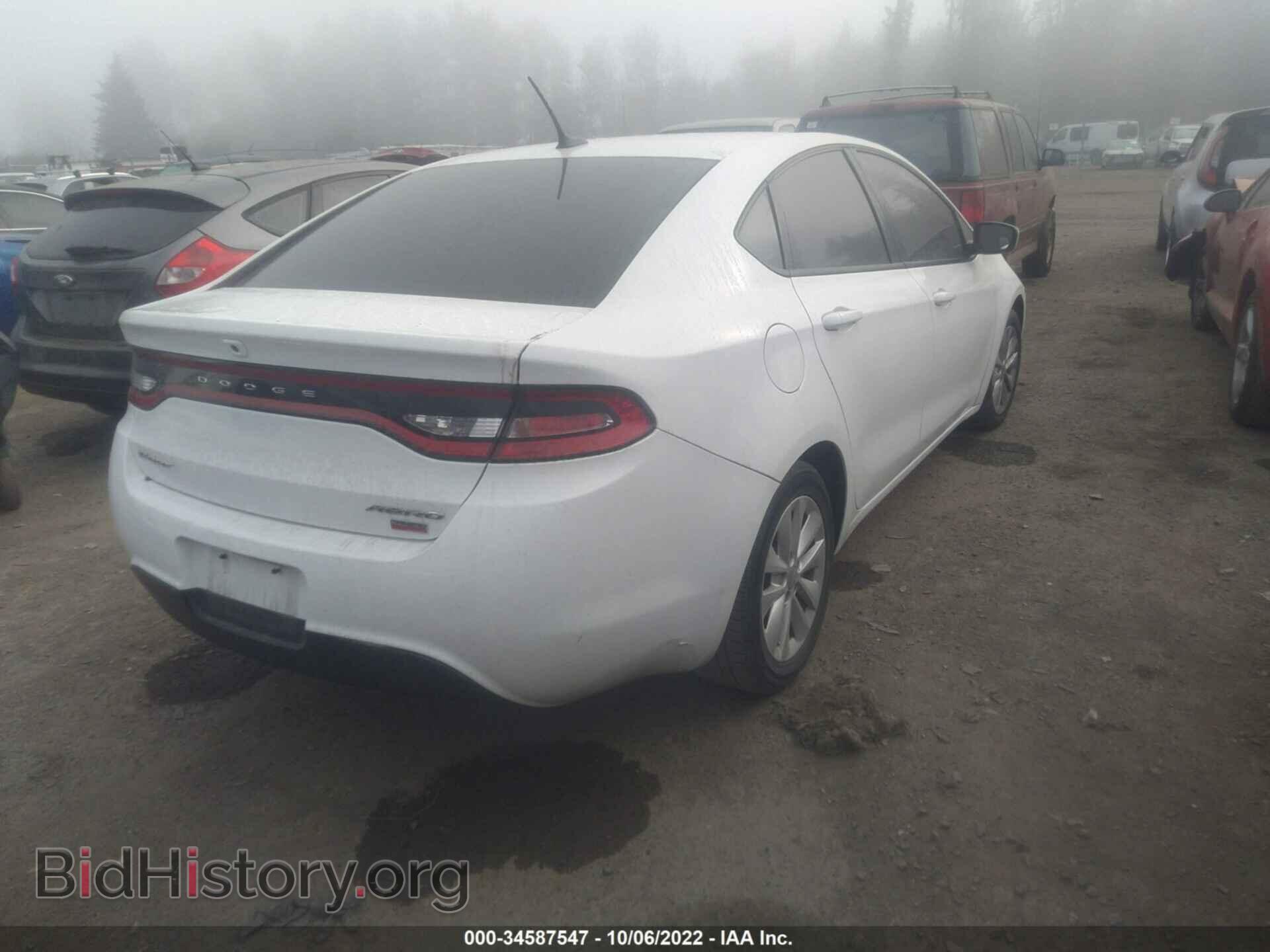 2015 DODGE DART - VIN: 1C3CDFDH3FD307110 - Фото 4