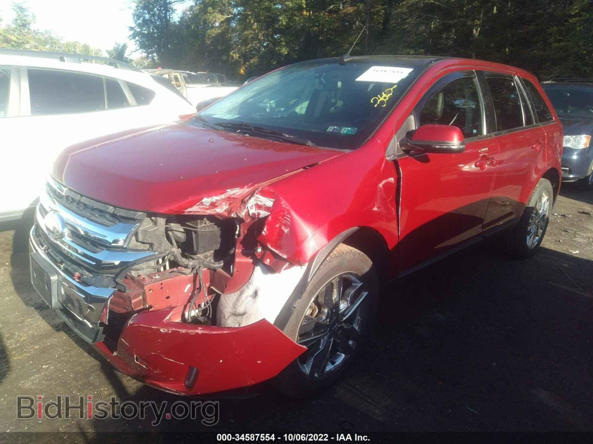2014 FORD EDGE - VIN: 2FMDK4KC8EBA57283 - Фото 2