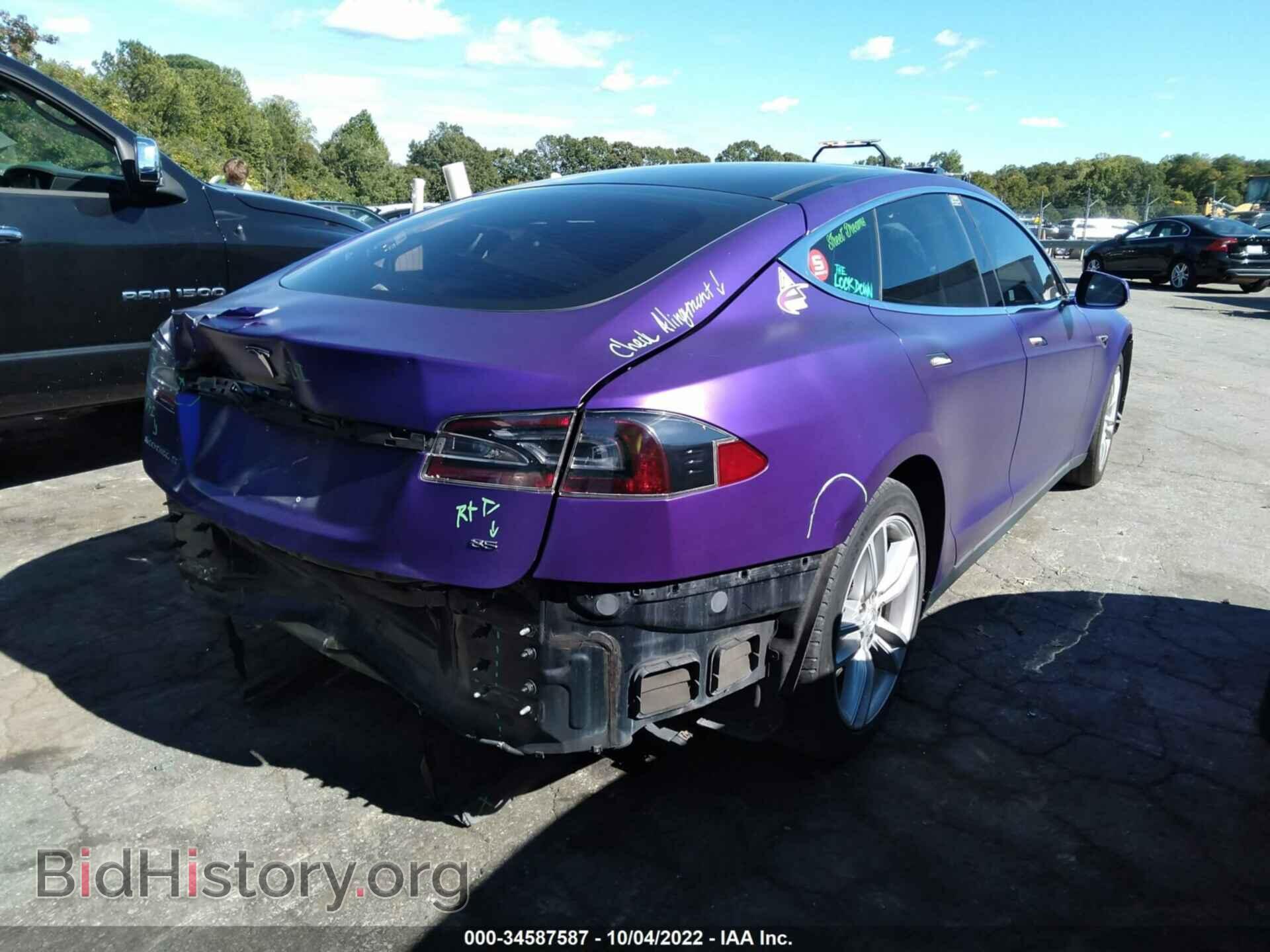 2013 TESLA MODEL S - VIN: 5YJSA1CN1DFP08123 - Photo 4
