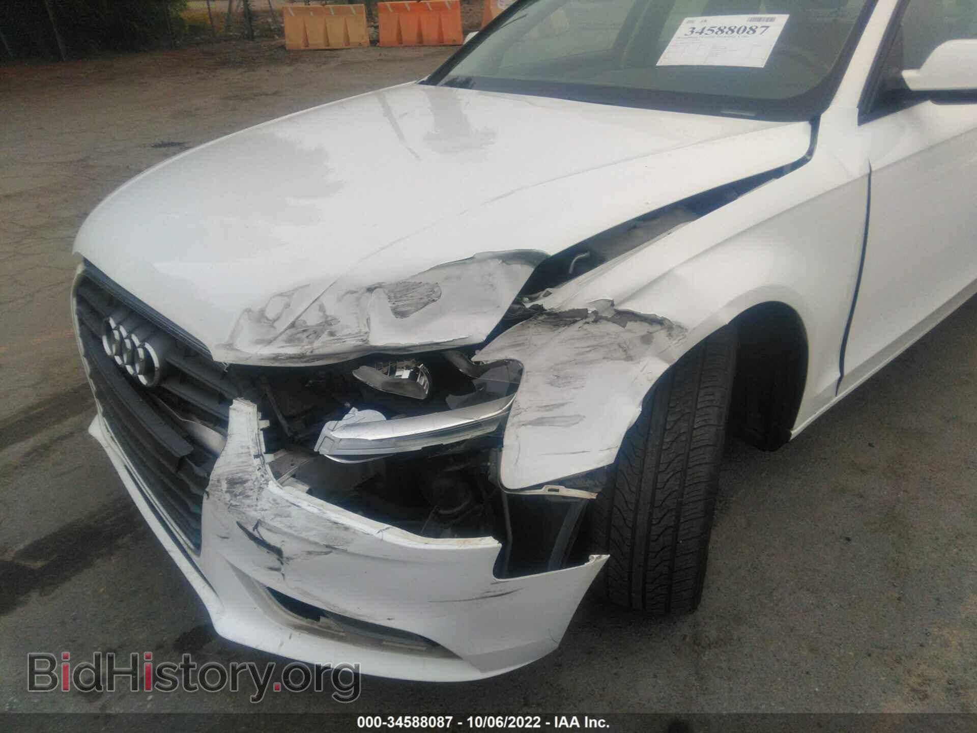 2013 AUDI A4 - VIN: WAUAFAFL8DN009741 - Фото 6