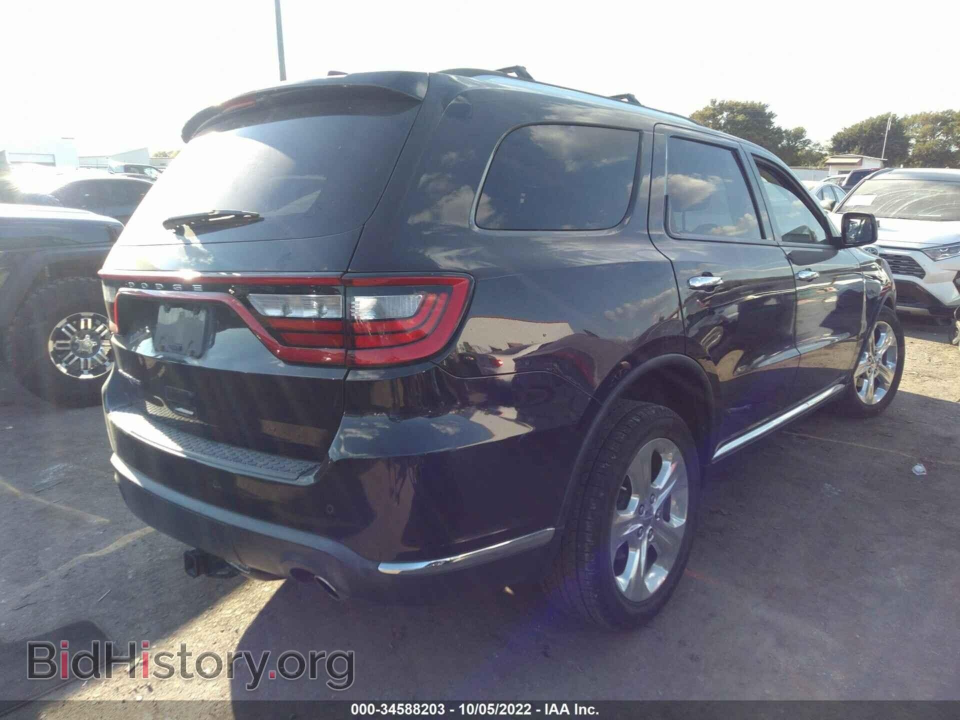 2015 DODGE DURANGO - VIN: 1C4RDHAG8FC946487 - Фото 4