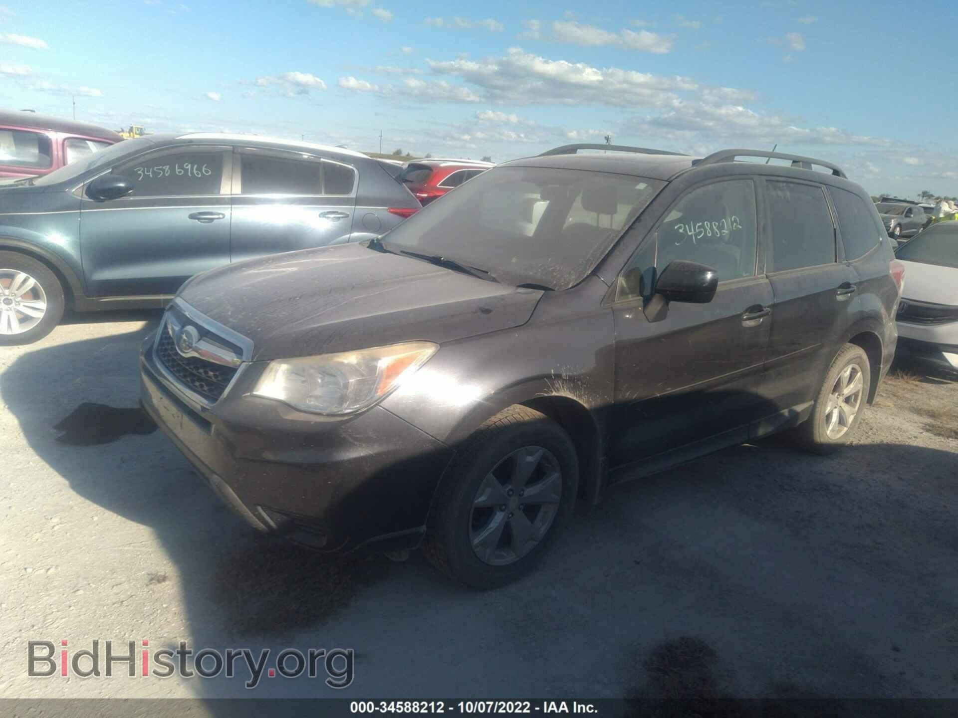 2014 SUBARU FORESTER - VIN: JF2SJAEC8EH525977 - Фото 2