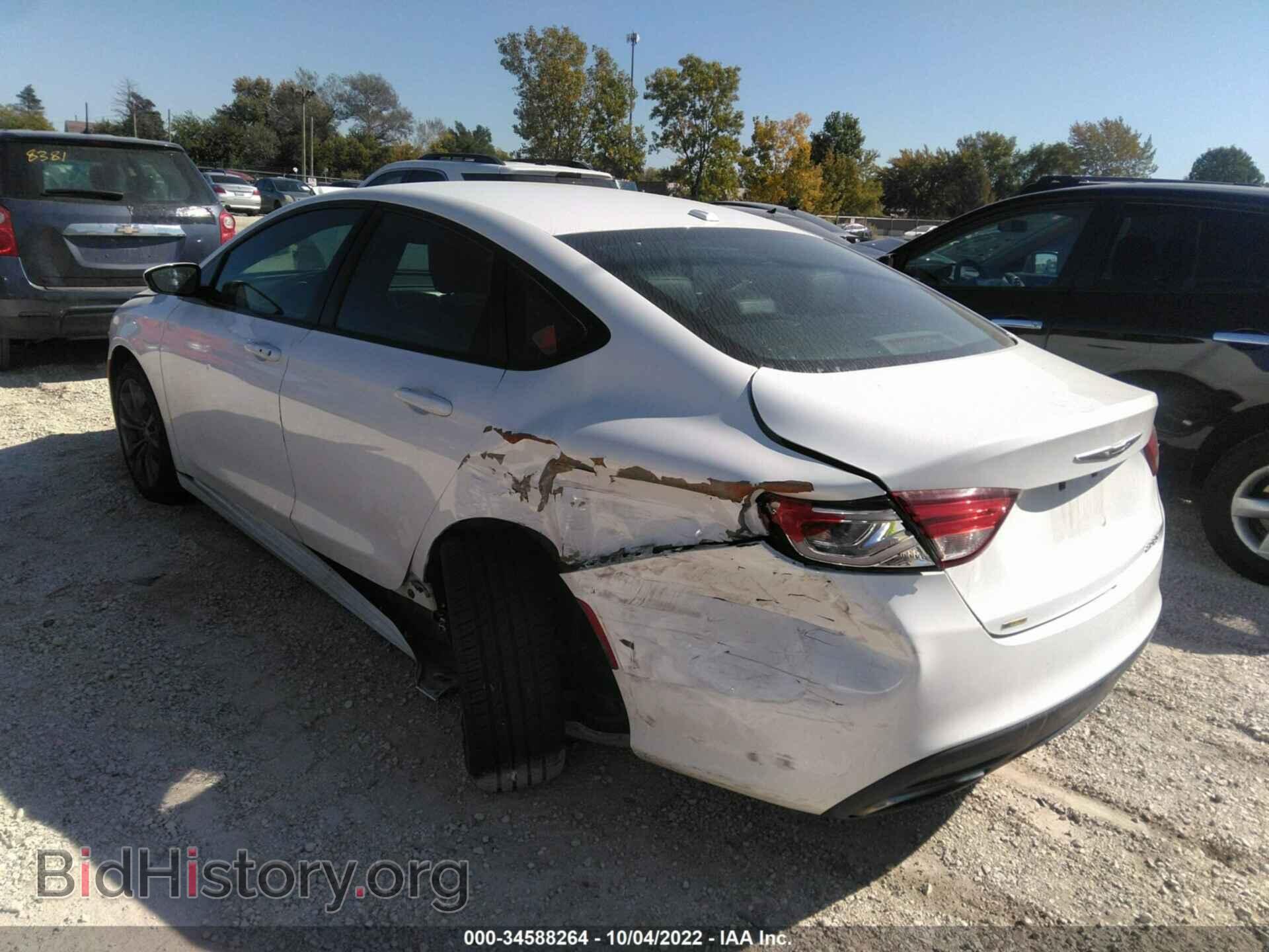 2015 CHRYSLER 200 - VIN: 1C3CCCBBXFN585223 - Photo 3