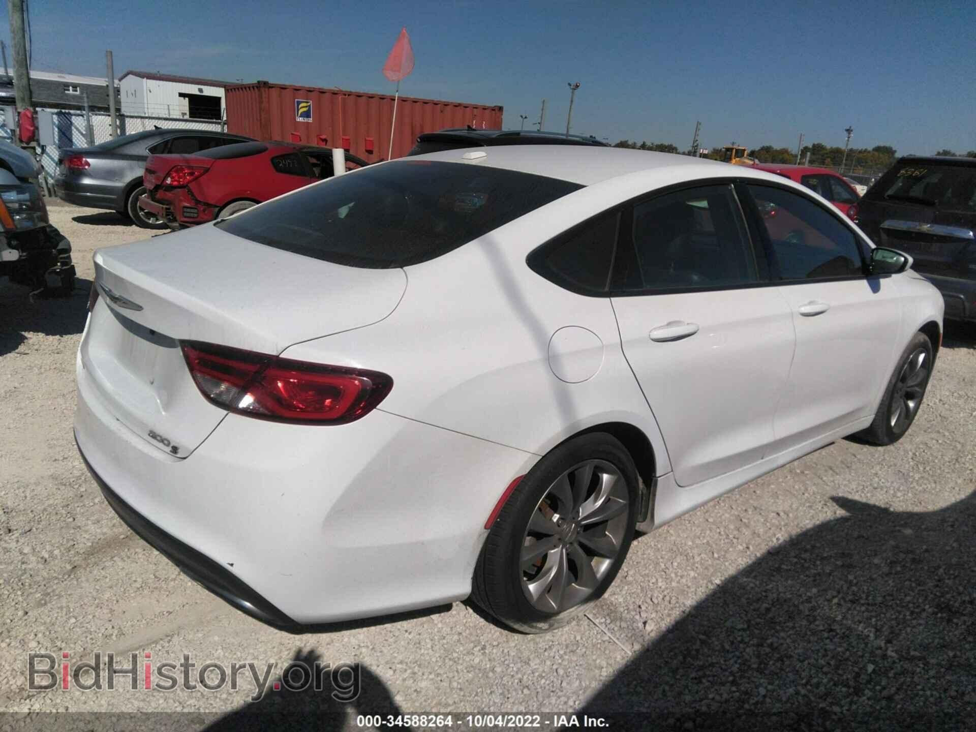 2015 CHRYSLER 200 - VIN: 1C3CCCBBXFN585223 - Photo 4