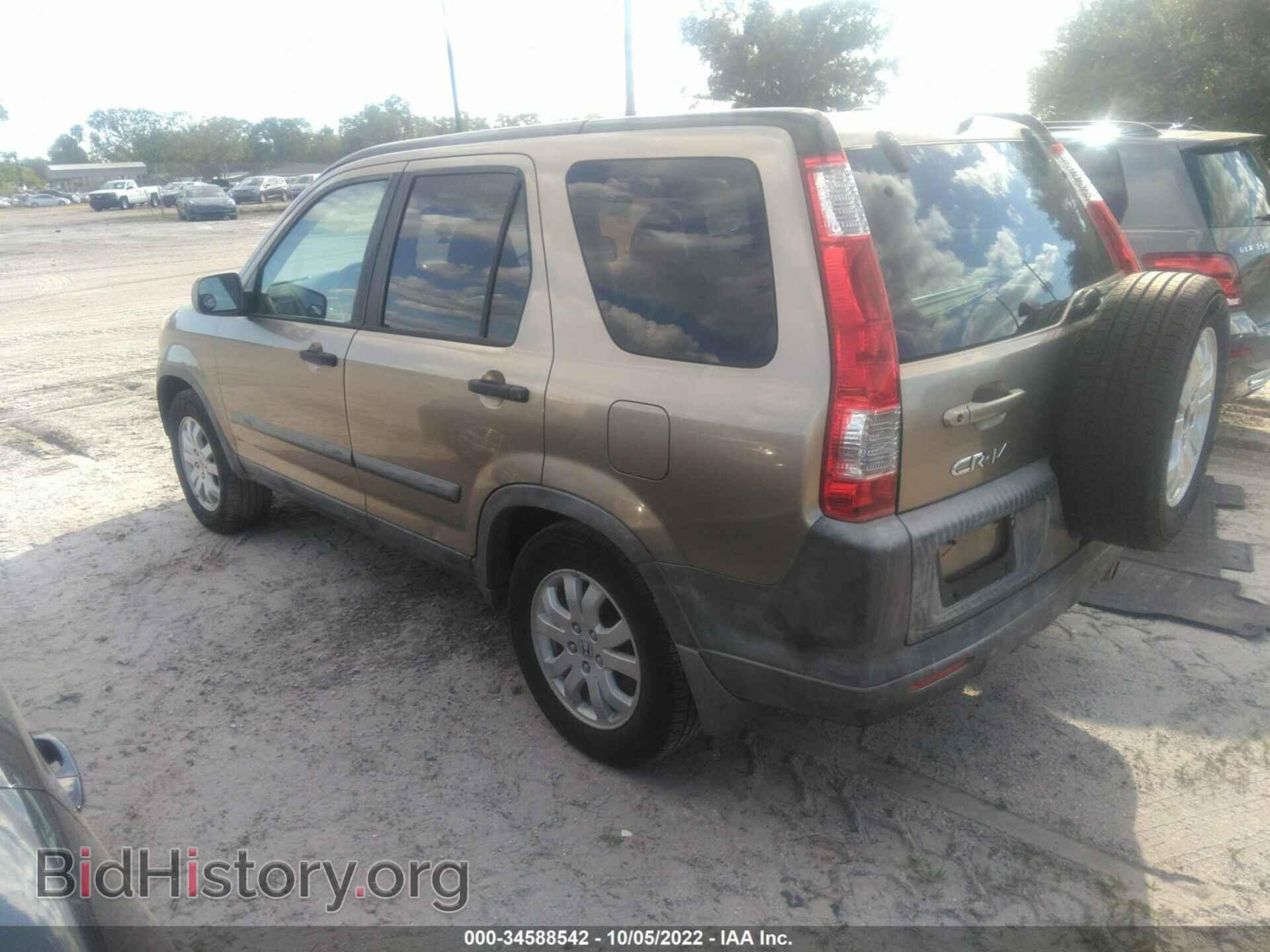 2006 HONDA CR-V - VIN: JHLRD78876C005298 - Фото 3