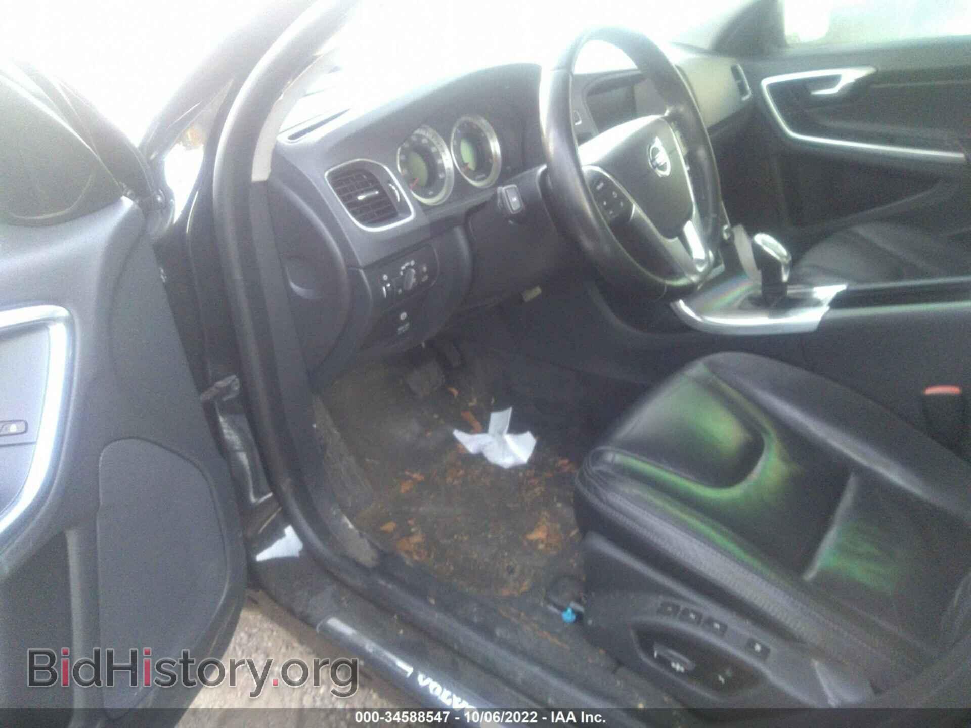 2013 VOLVO S60 - VIN: YV1612FS2D2201057 - Фото 5