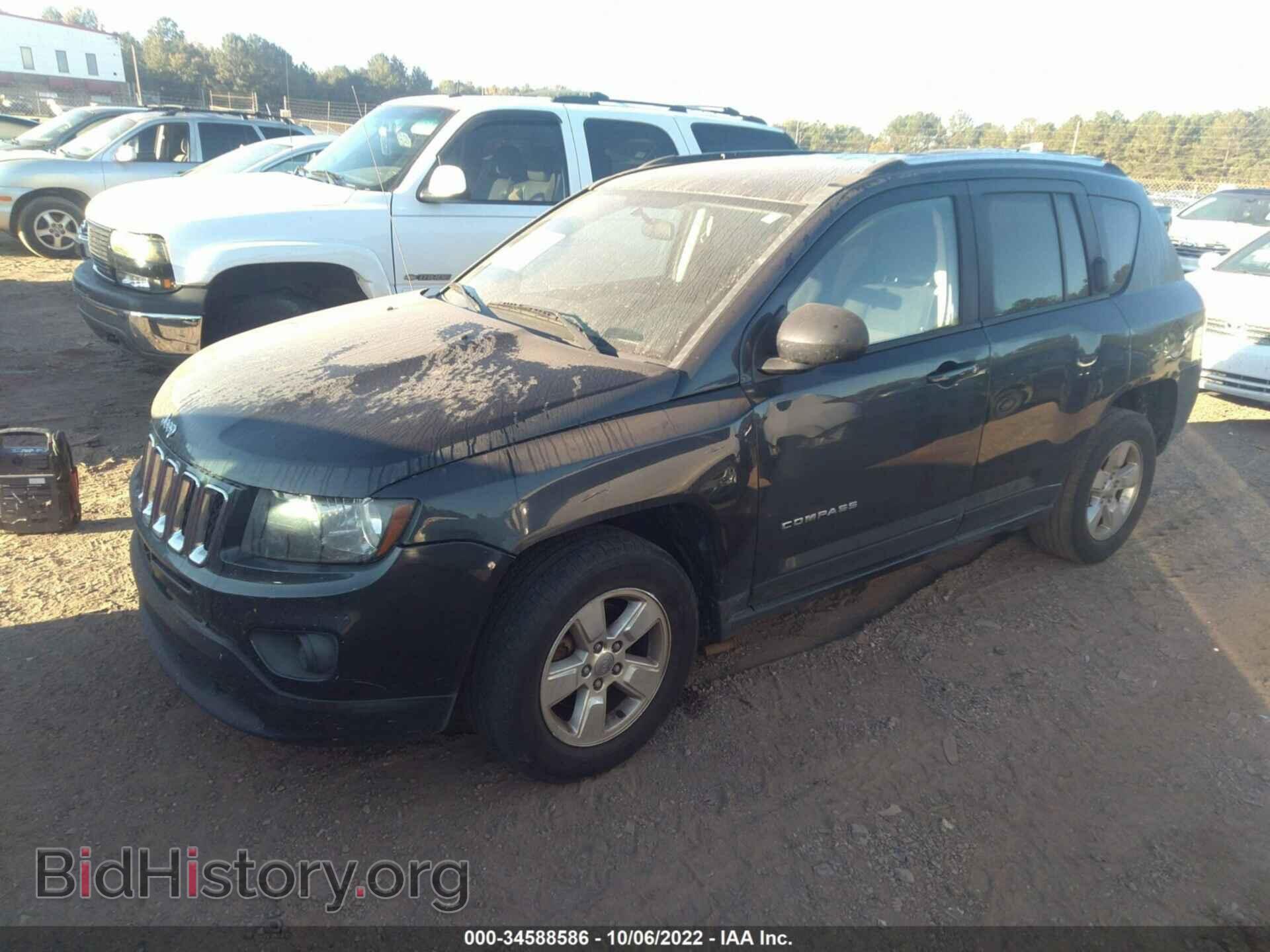 2014 JEEP COMPASS - VIN: 1C4NJCBA2ED749862 - Фото 2