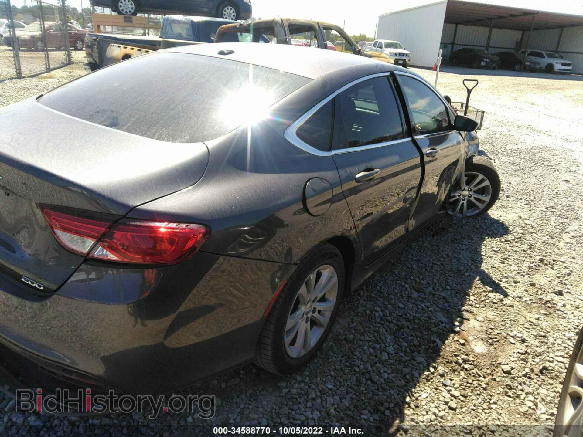2015 CHRYSLER 200 - VIN: 1C3CCCAB8FN670949 - Фото 4