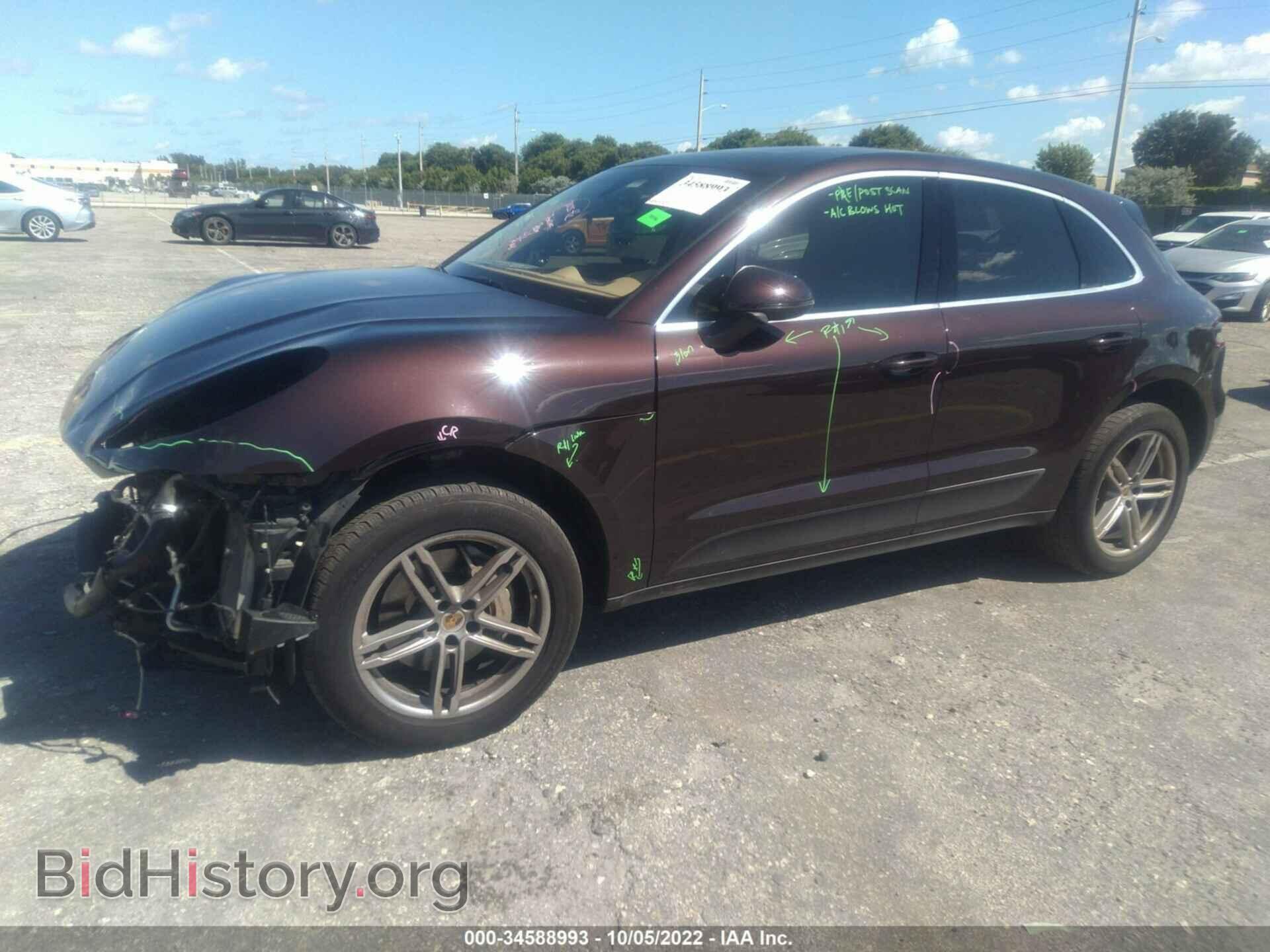 2016 PORSCHE MACAN - VIN: WP1AB2A53GLB50955 - Фото 2