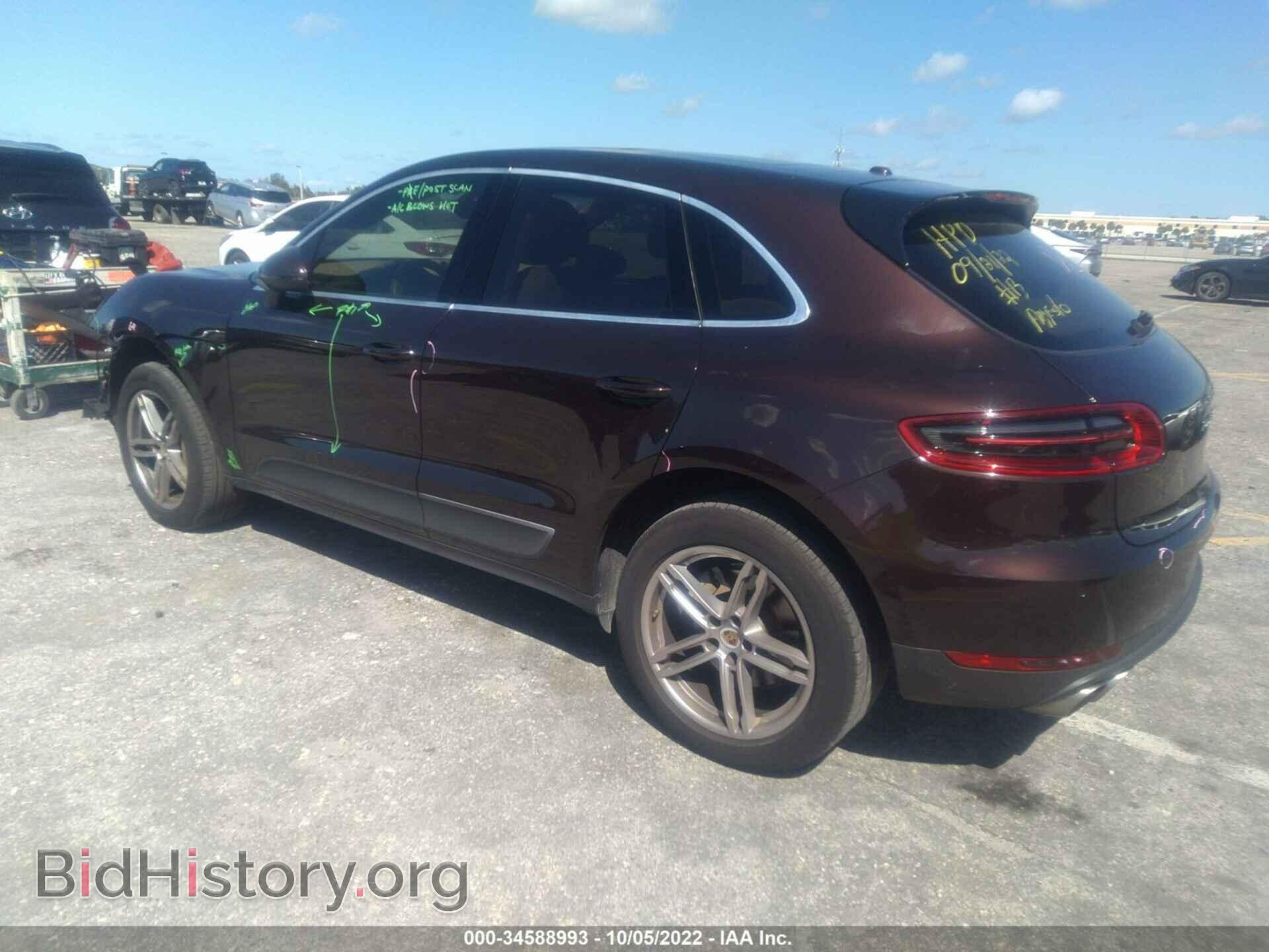 2016 PORSCHE MACAN - VIN: WP1AB2A53GLB50955 - Фото 3