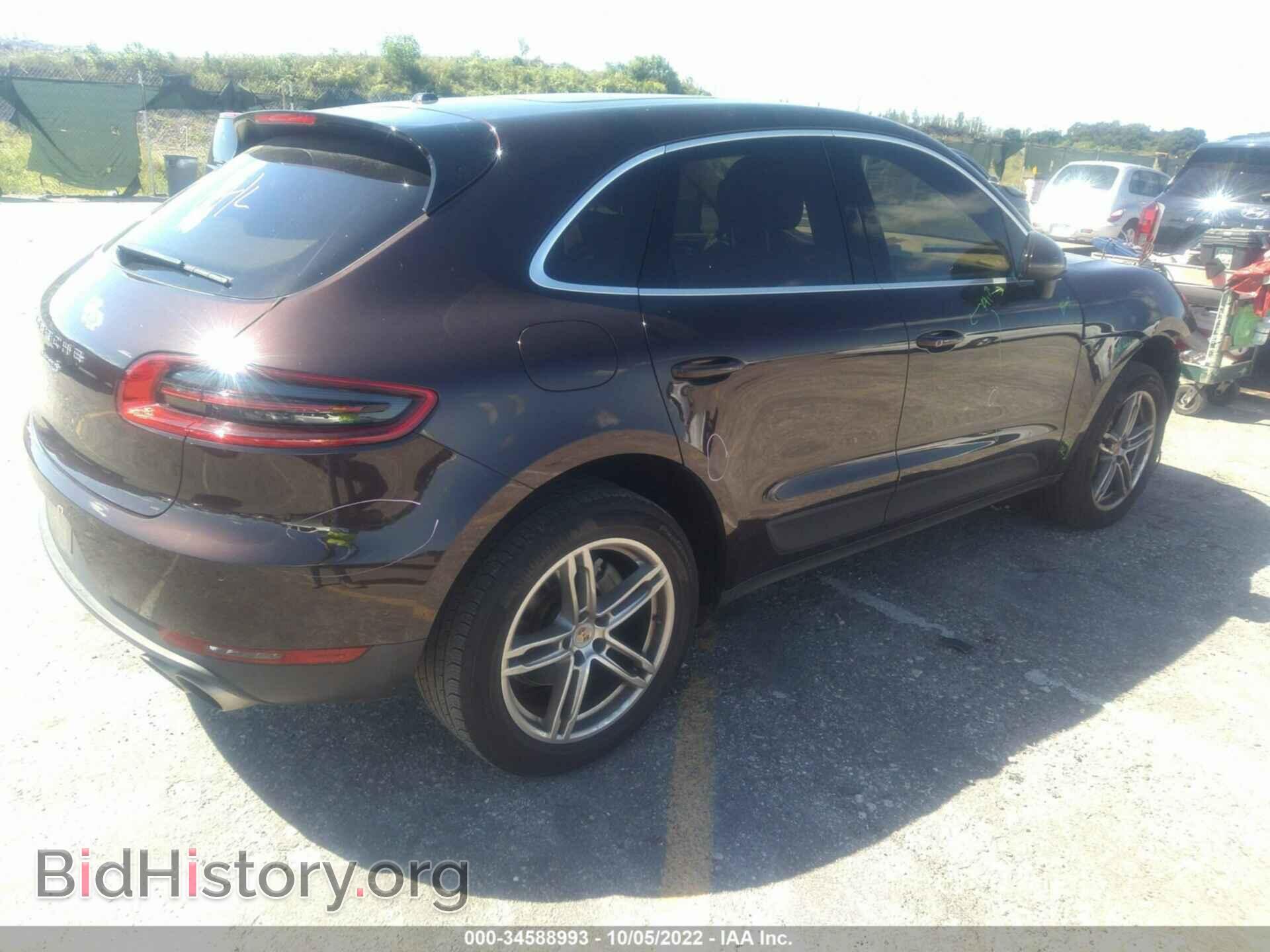 2016 PORSCHE MACAN - VIN: WP1AB2A53GLB50955 - Фото 4